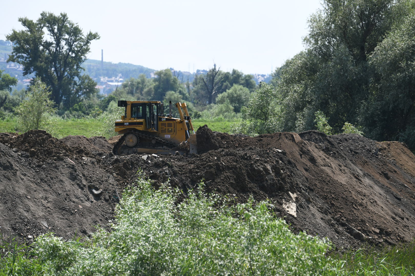 Beograd 08.08.2020. Izgradnja na desnoj obali Dunava, navodni radovi brata Ane Brnabic foto Foto: Vesna Lalić/Nova.rs
