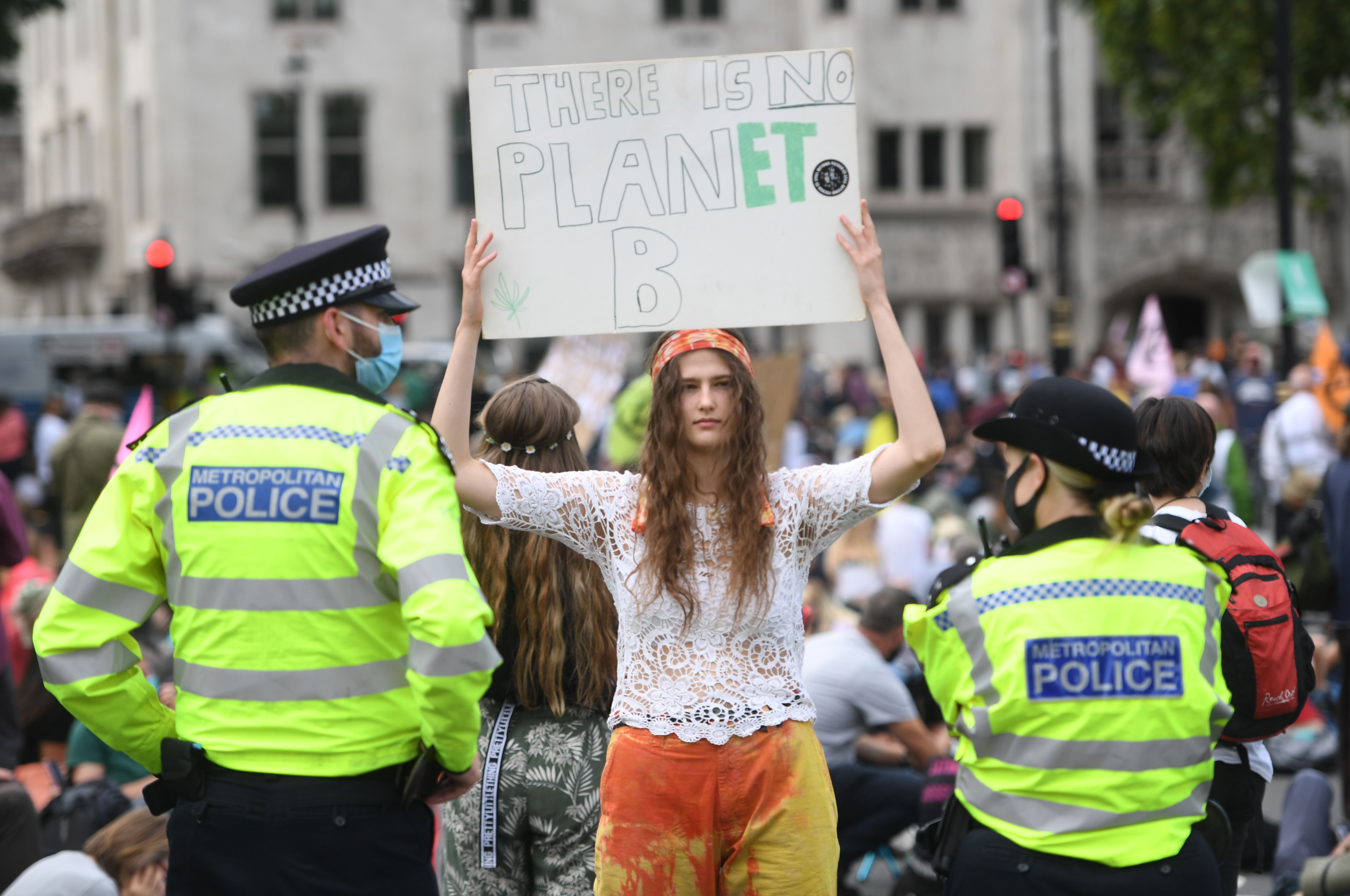 Extinction Rebellion protest in London