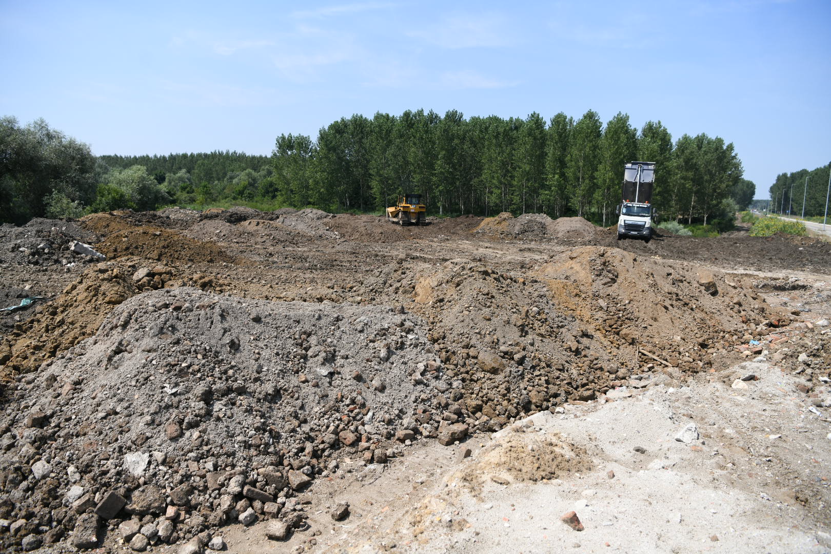 Beograd 08.08.2020. Izgradnja na desnoj obali Dunava, navodni radovi brata Ane Brnabic foto Foto: Vesna Lalić/Nova.rs