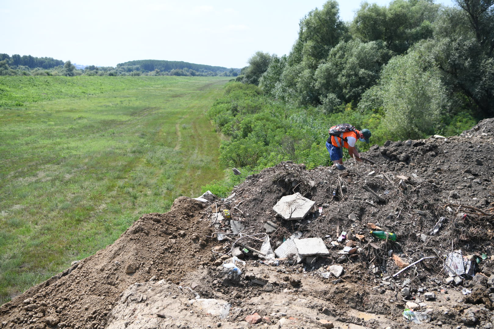 Beograd 08.08.2020. Izgradnja na desnoj obali Dunava, navodni radovi brata Ane Brnabic foto Foto: Vesna Lalić/Nova.rs