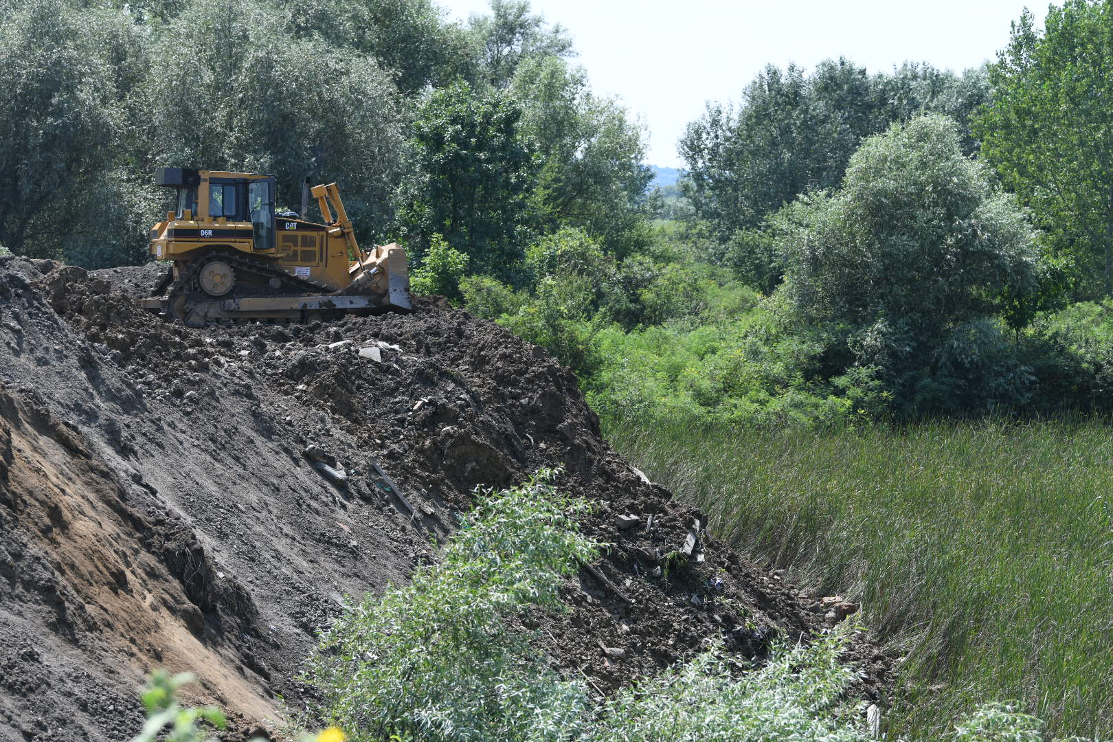 Beograd 08.08.2020. Izgradnja na desnoj obali Dunava, navodni radovi brata Ane Brnabic foto Foto: Vesna Lalić/Nova.rs