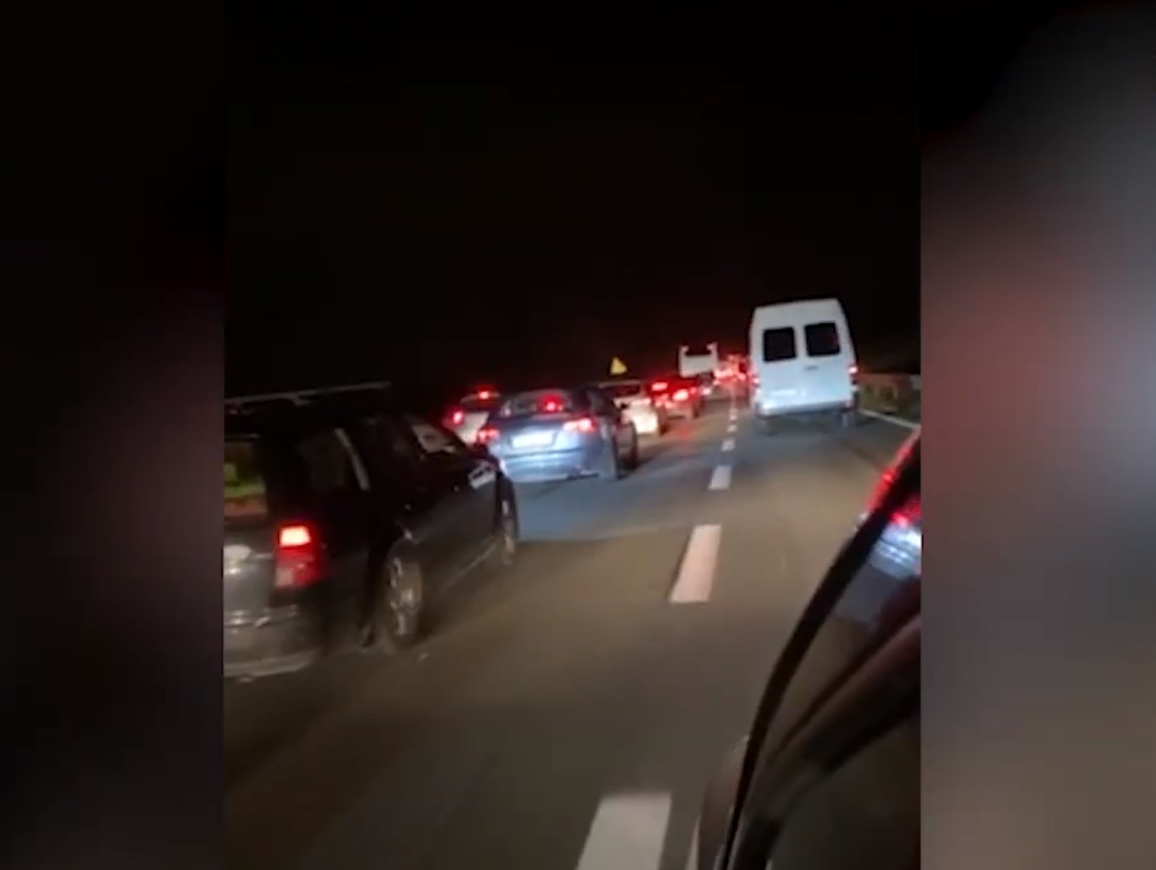 Gužva na auto-putu kod Vrčina