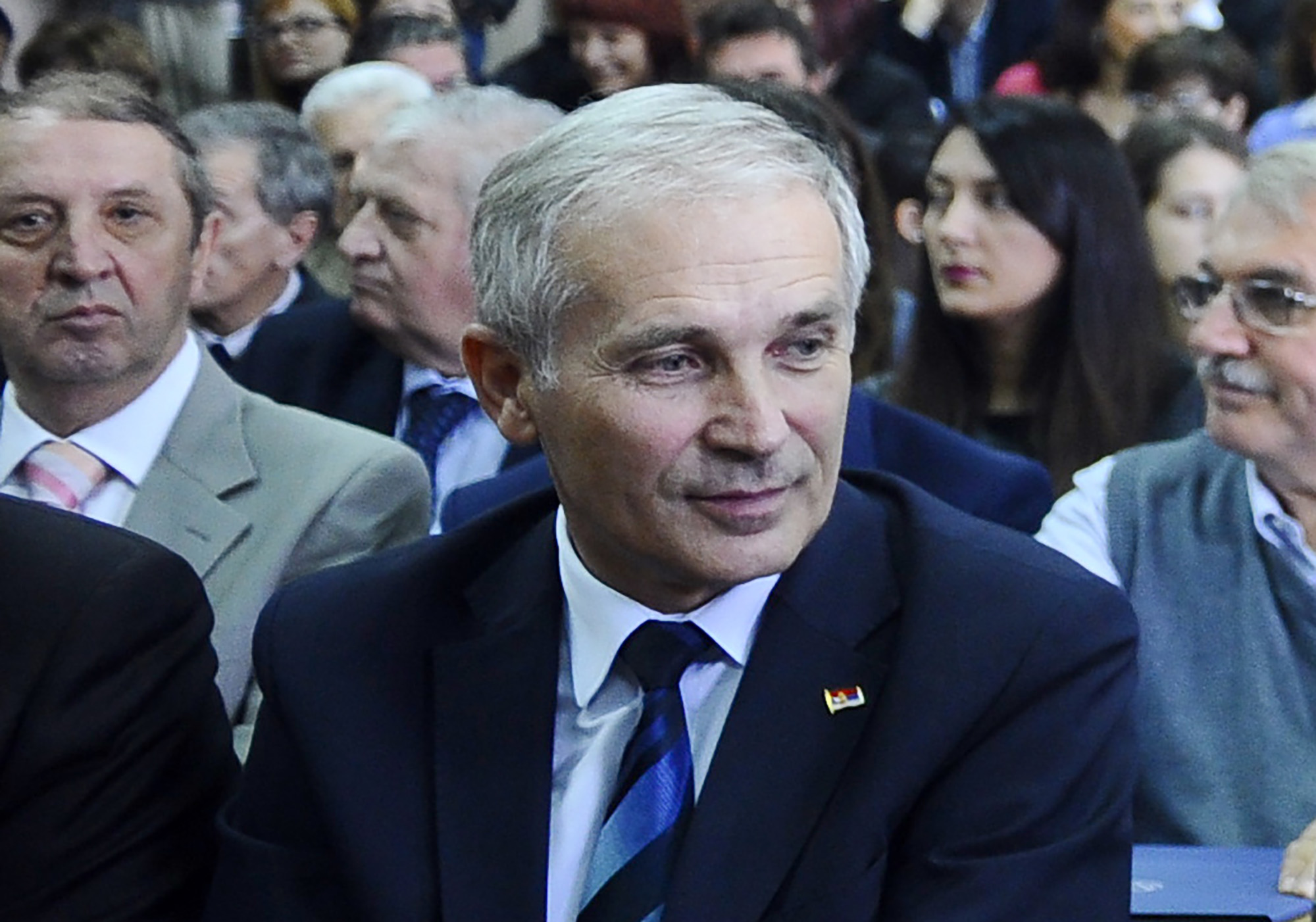 Beograd 06.10.2015. Nedeljko Tenjović Filoloski fakultet obelezio Dan fakulteta dodelom Povelje zahvalnosti predsedniku Tomislavu Nikolicu foto;Vesna Lalić