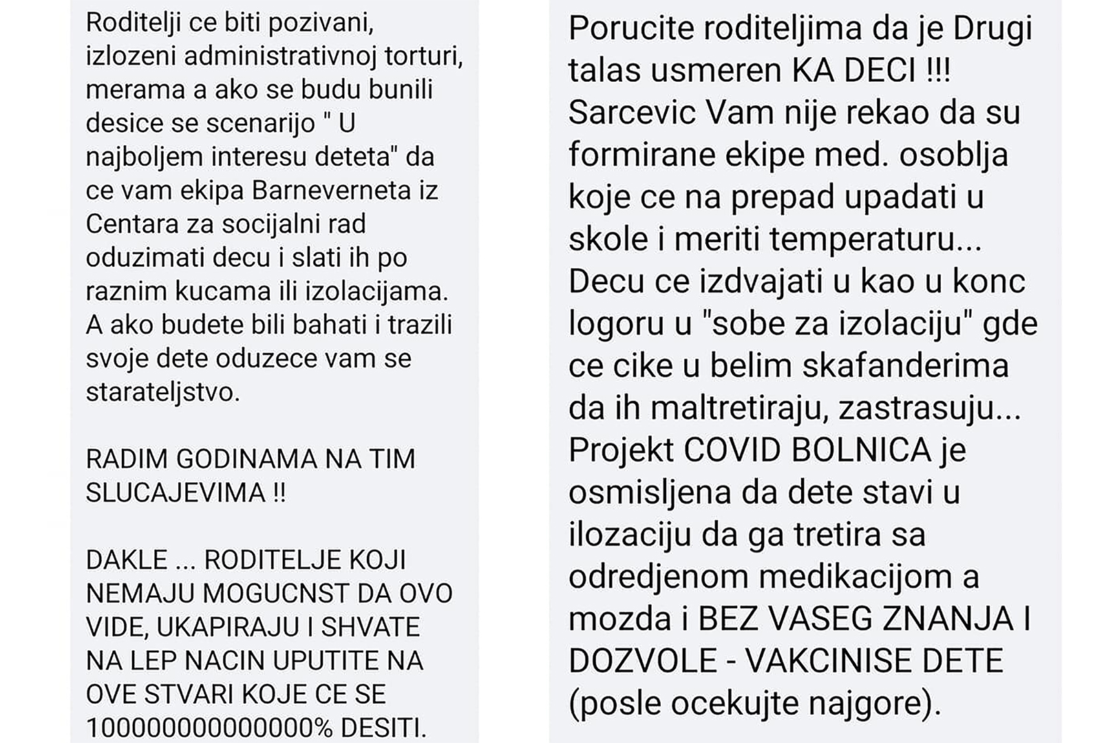 Vakcinacija tviter