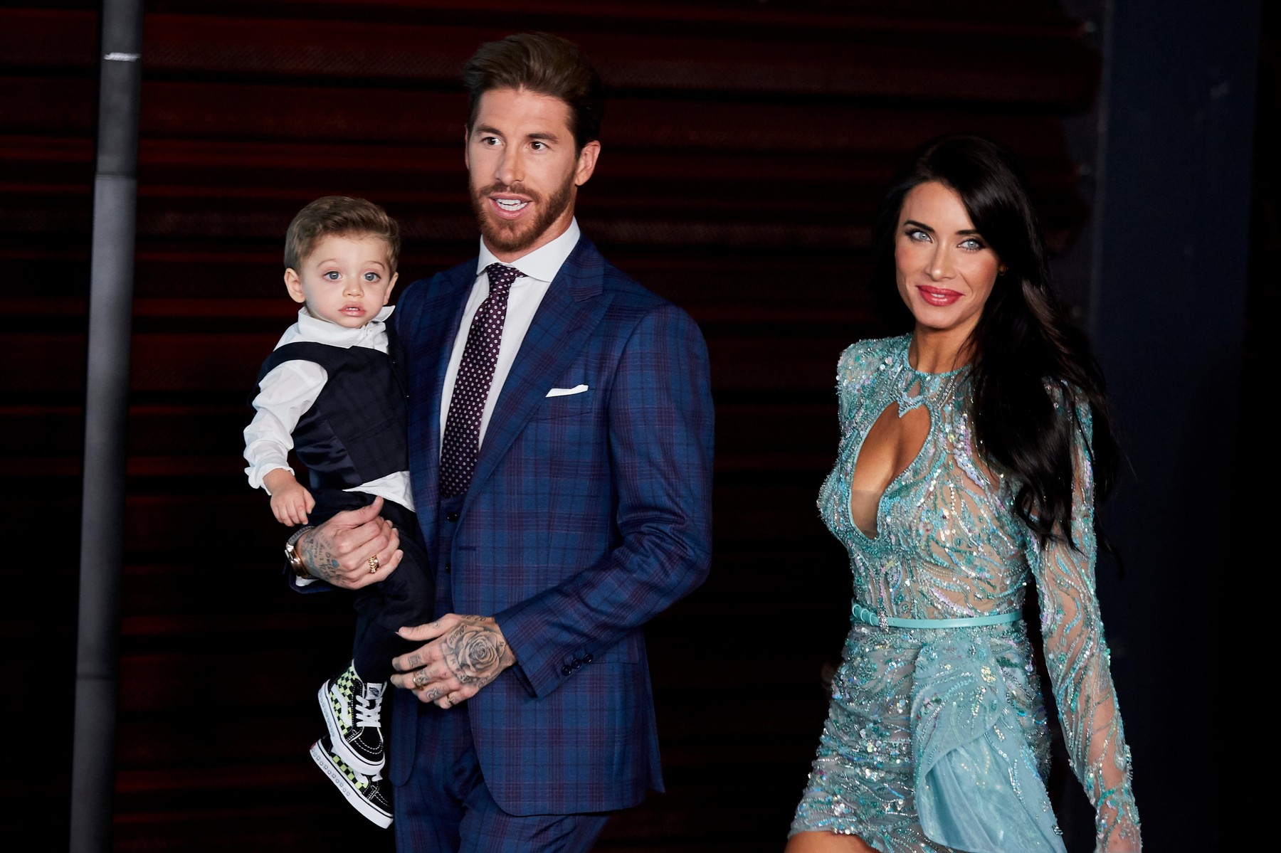 Madrid, Spain. 10th Sep, 2019. Sergio Ramos and Pilar Rubio attend the El Corazon De Sergio Ramos premiere at Reina Sofia Museum in Madrid. Credit: SOPA Images Limited/Alamy Live News