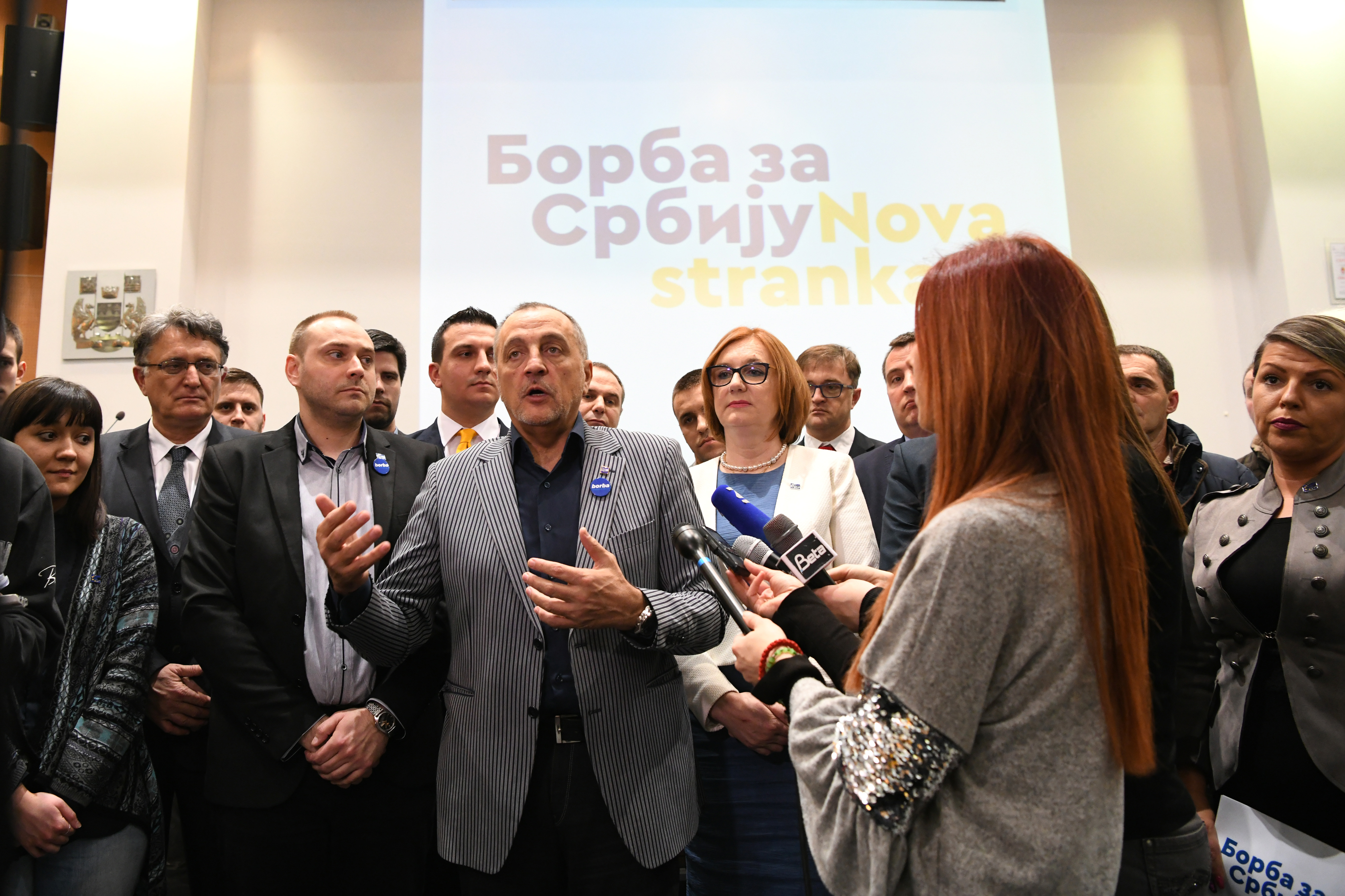 BEOGRAD 07.03.2020. Zoran Živković. Nova stranka, konferencija za novinare, izbori Foto: Vesna Lalić