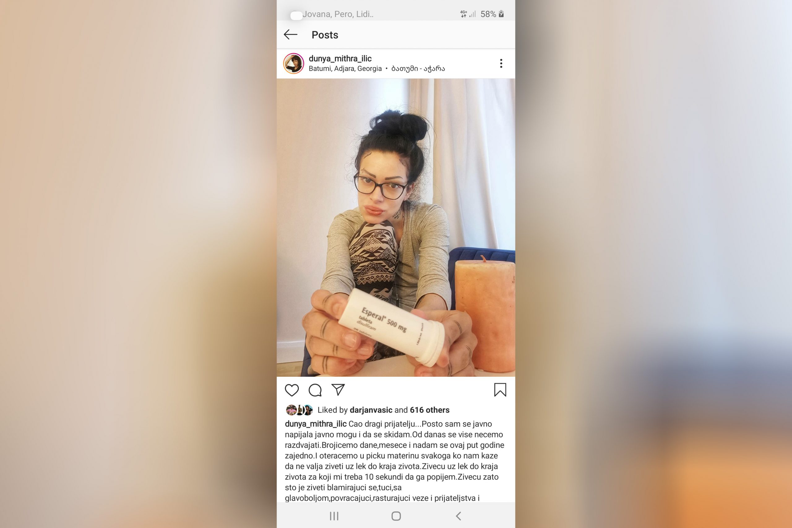 Dunja Ilić Foto: Instagram/dunya_mithra_ilic