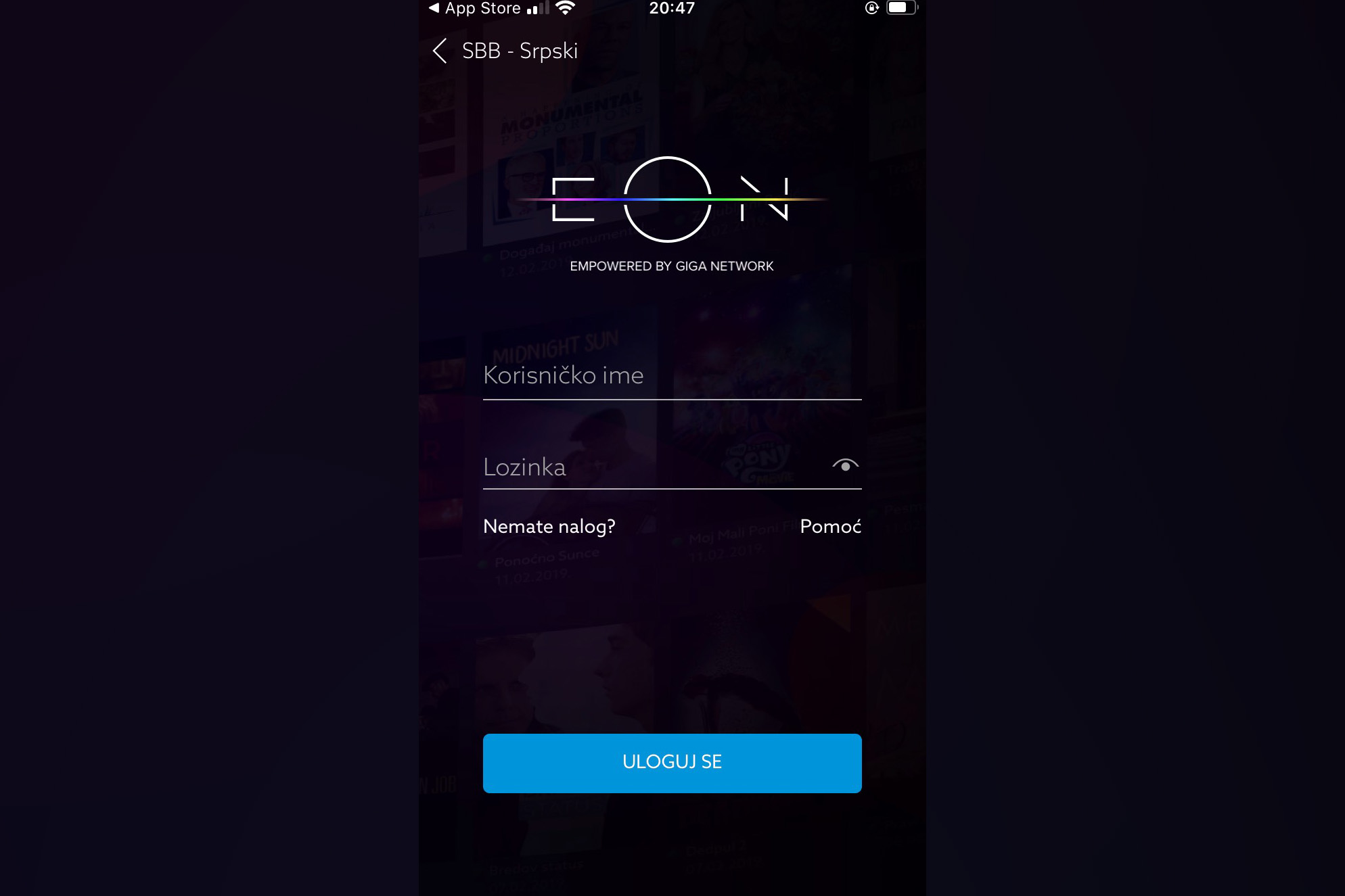 EON paket, SBB Foto: Promo