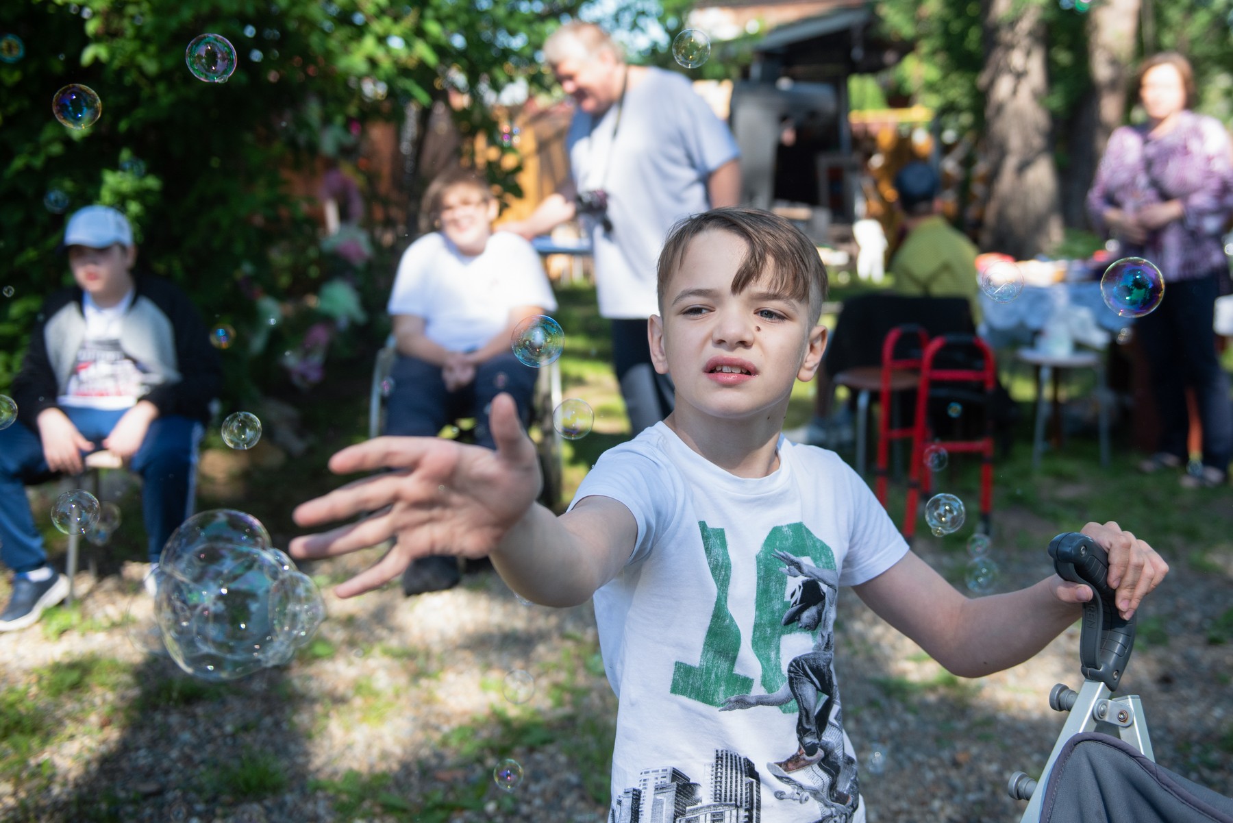 Family-run country retreat for children with special needs near Tomsk, Russia