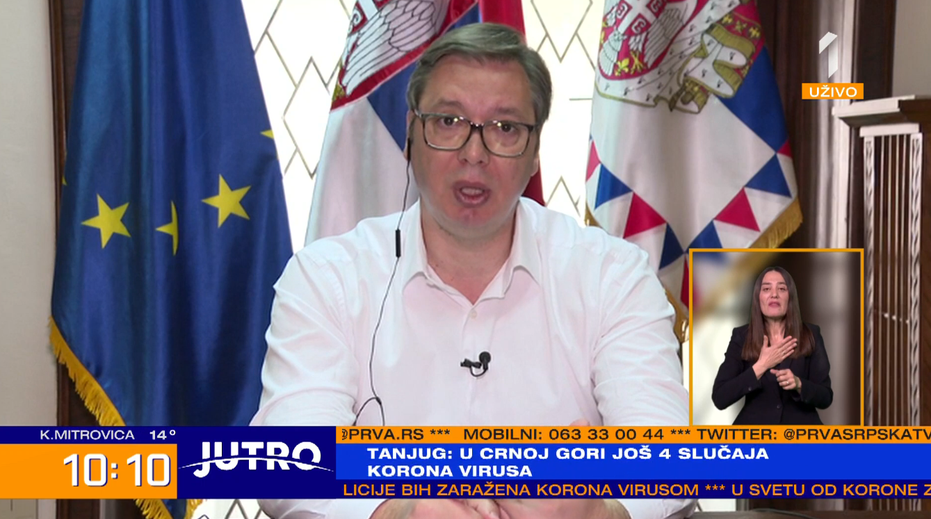 vucic printscreen prva