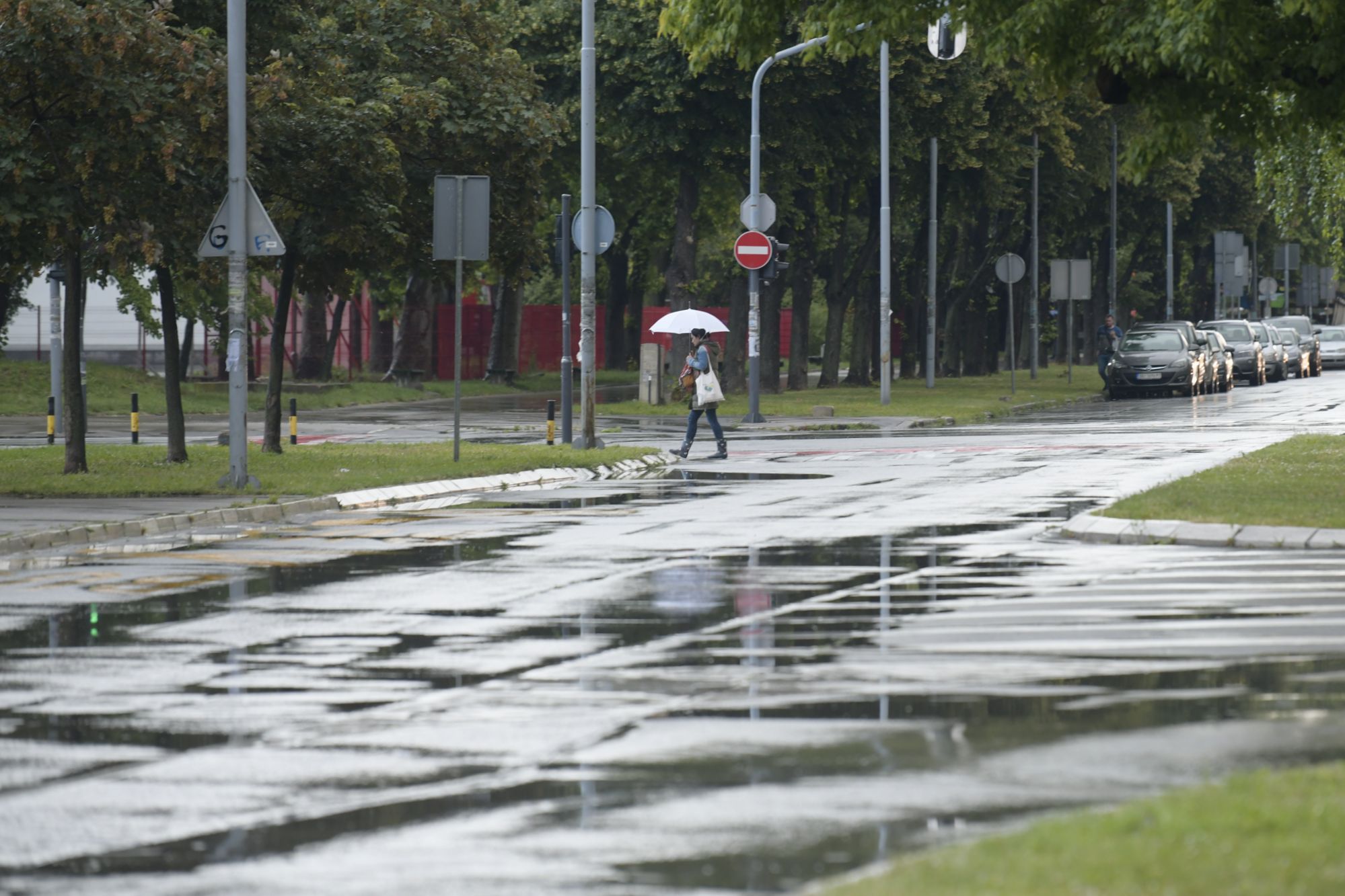 Beograd 01.06.2020. Kisa pljusak nevreme vreme Foto:Goran Srdanov/Nova.rs