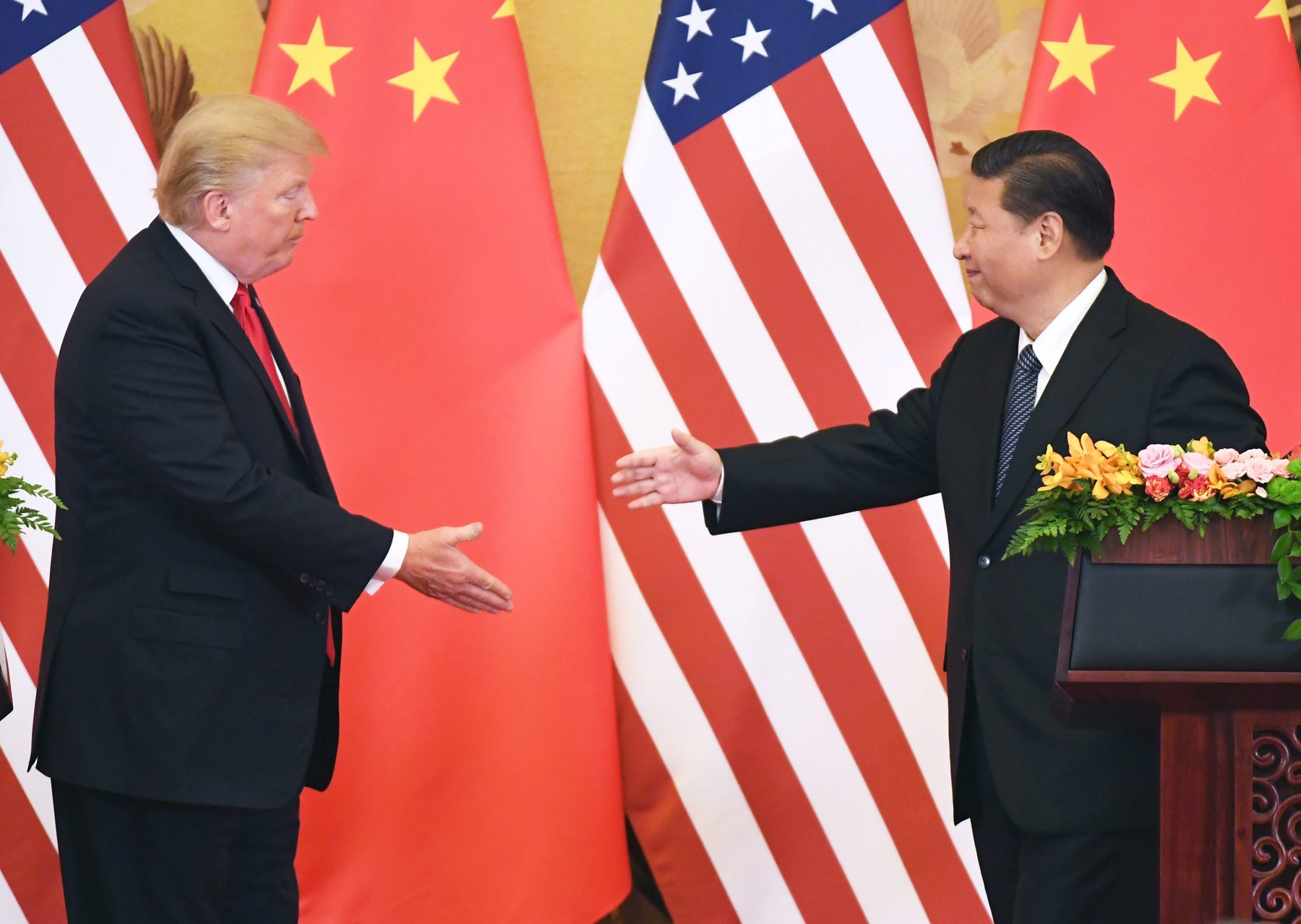 Donald Trump, Xi Jinping