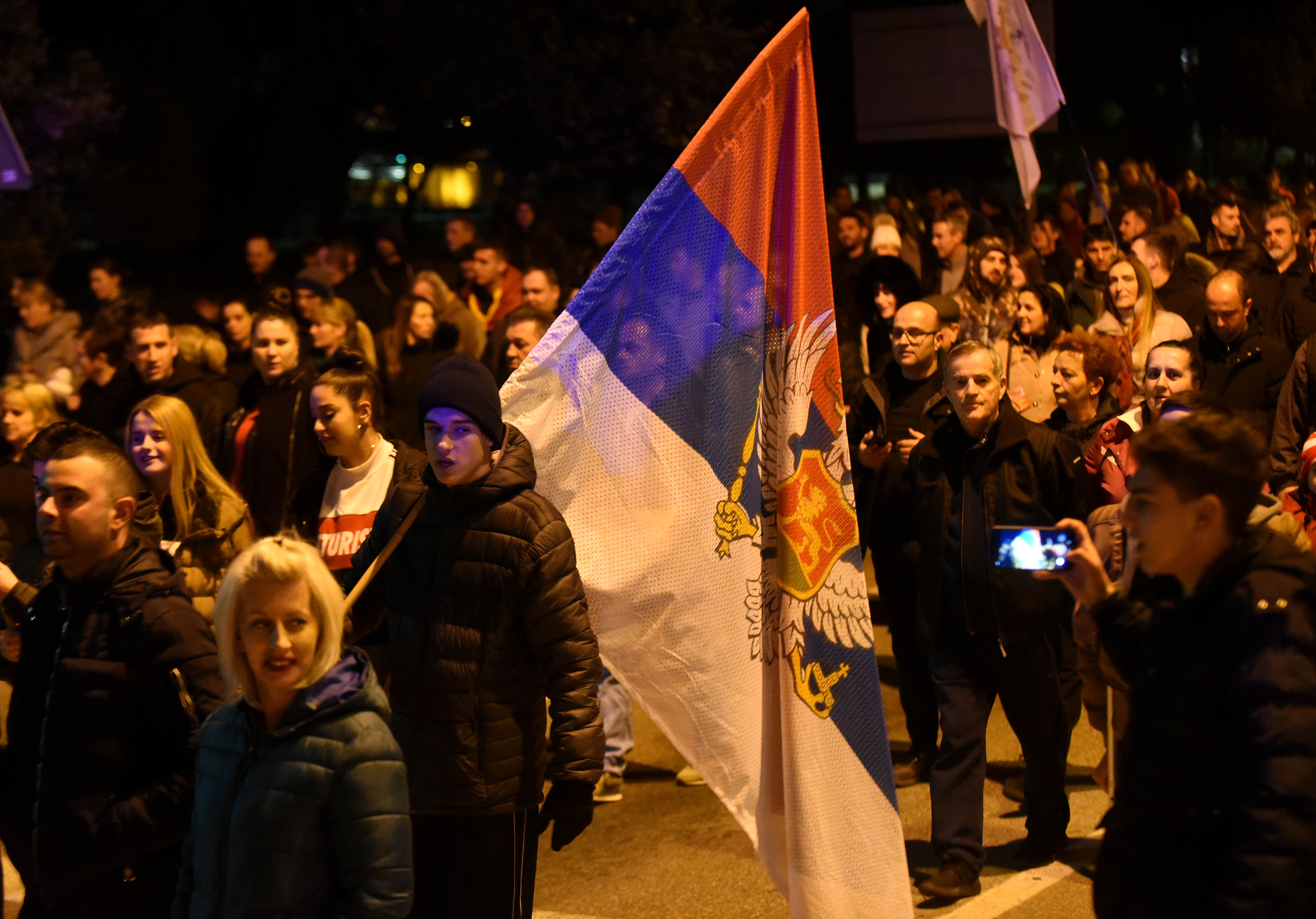 Crna Gora protest