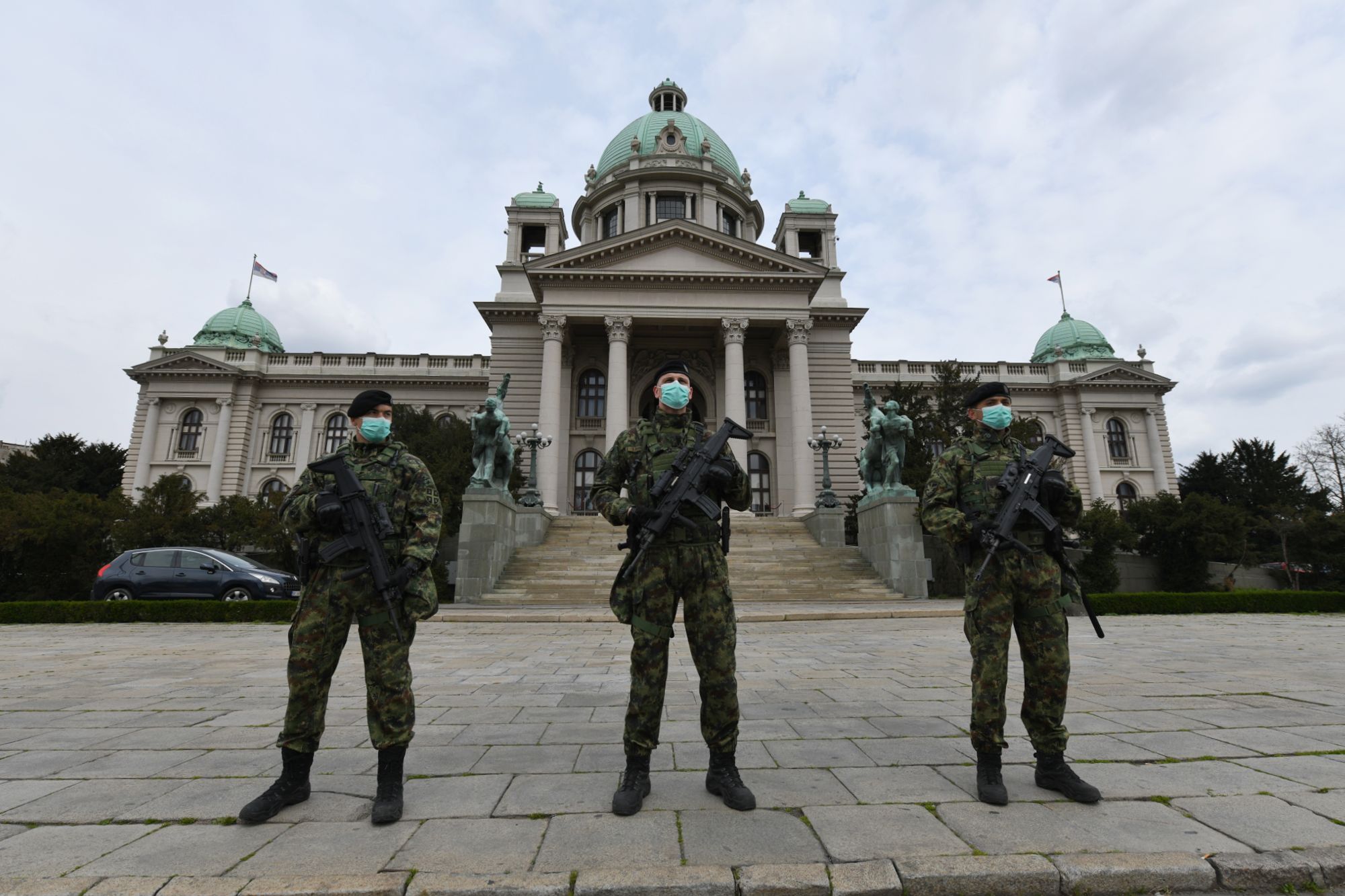 savezna skupština vojska korona obezbeđenje