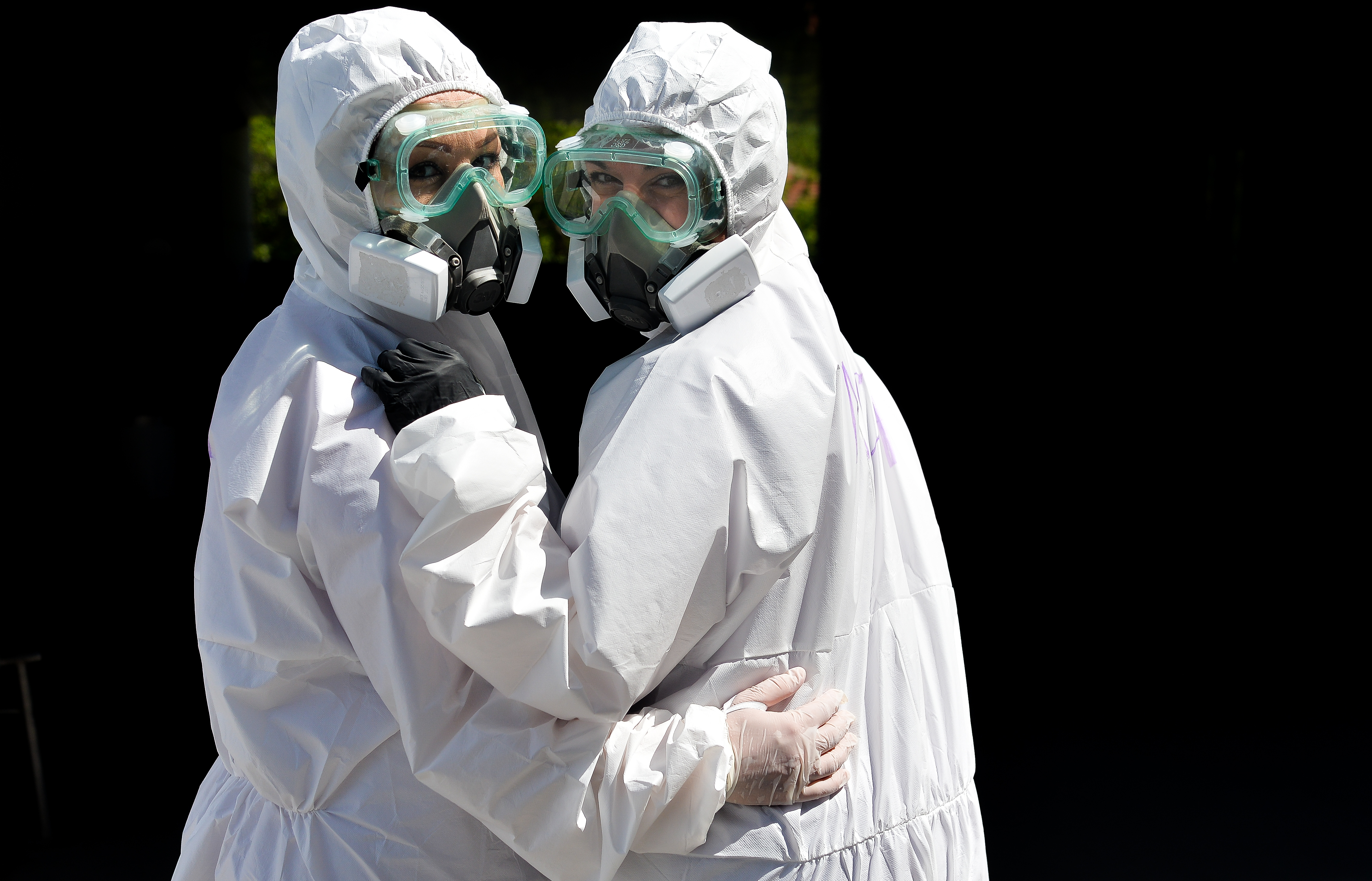 Nis, 12. maja 2020. -  U Klinickom centru Nis obelezen "Medjunarodni dan medicisnkih sestara i tehnicara",  TANJUG / KC NIS / an