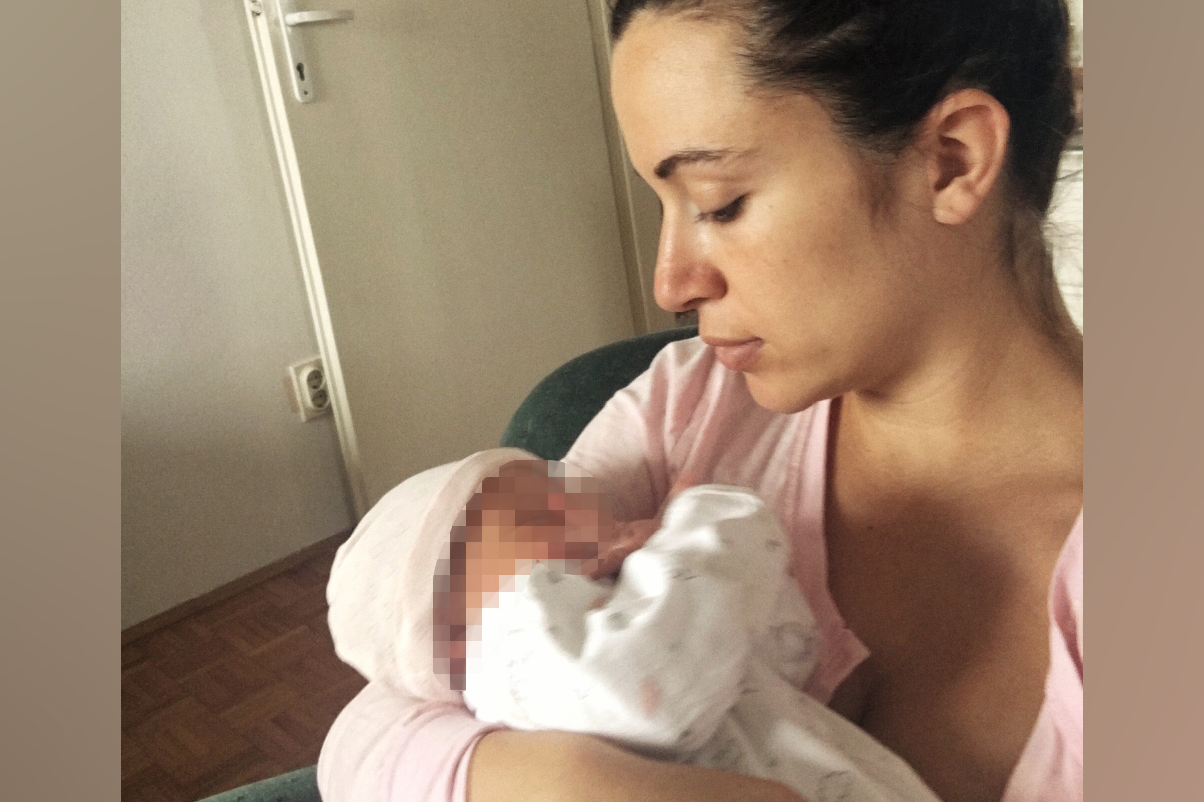 Iva Parađanin, mama, beba Foto:  Iva Parađanin