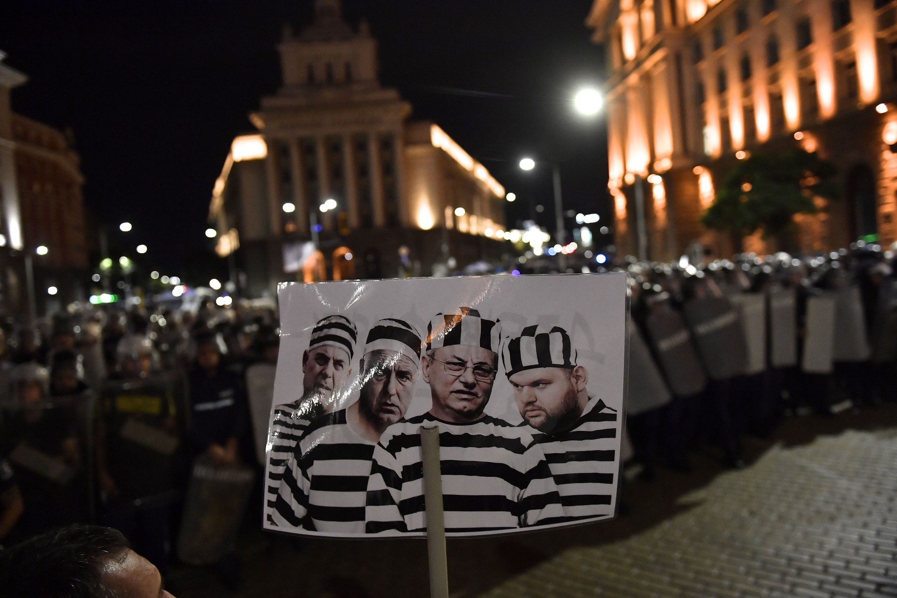 BULGARIA: Anti-government protest in Sofia, 02 September 2020