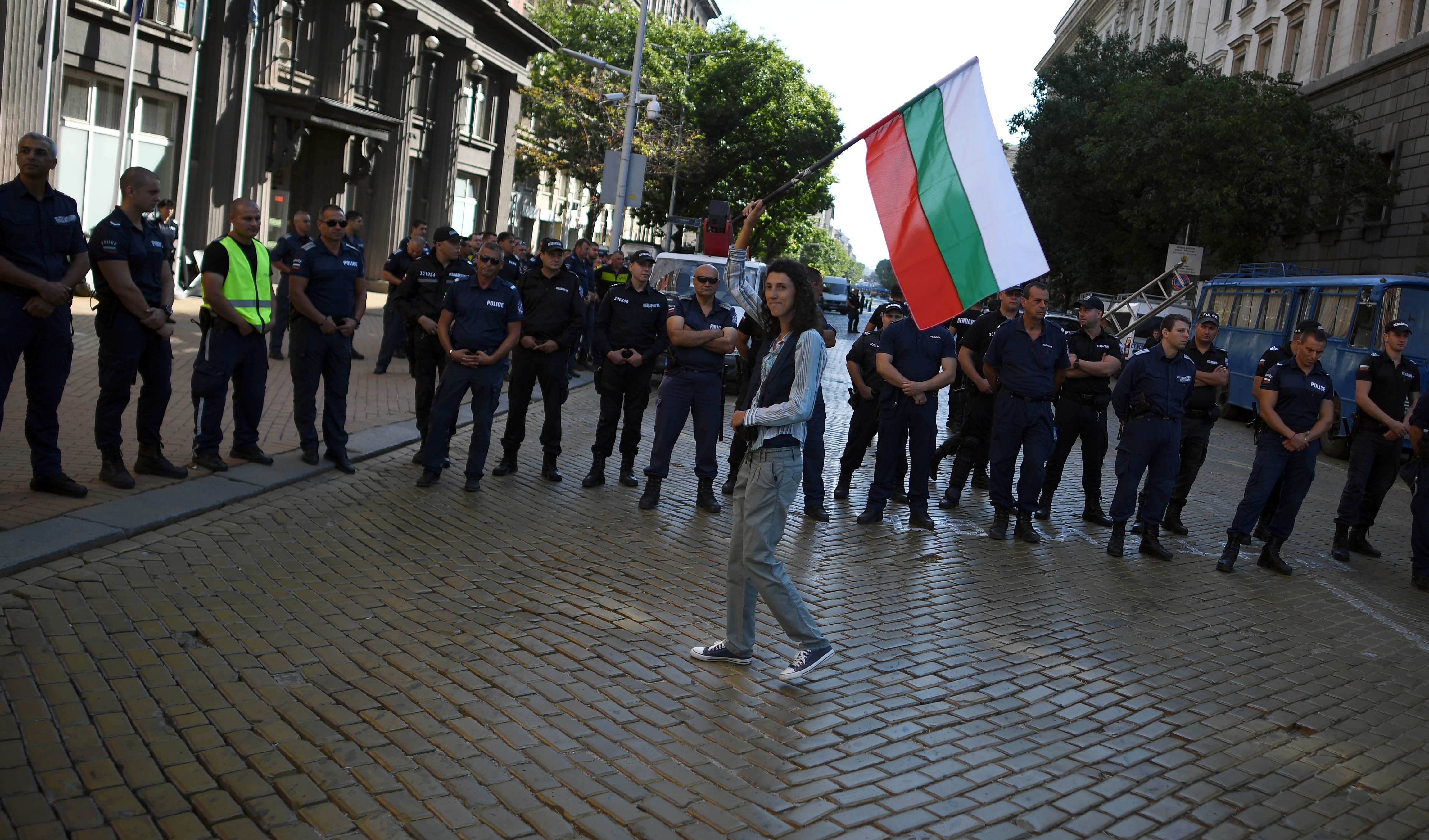 Bugarska protest, ?n anti-government protest in in Sofia