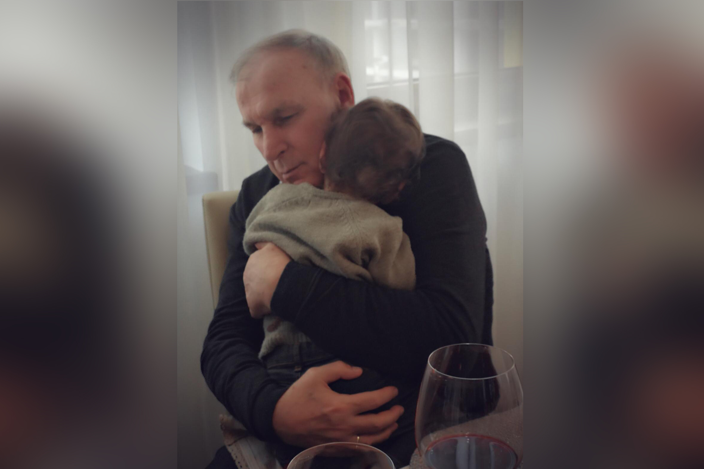 Dragan Džajić Džaja sa unukom
