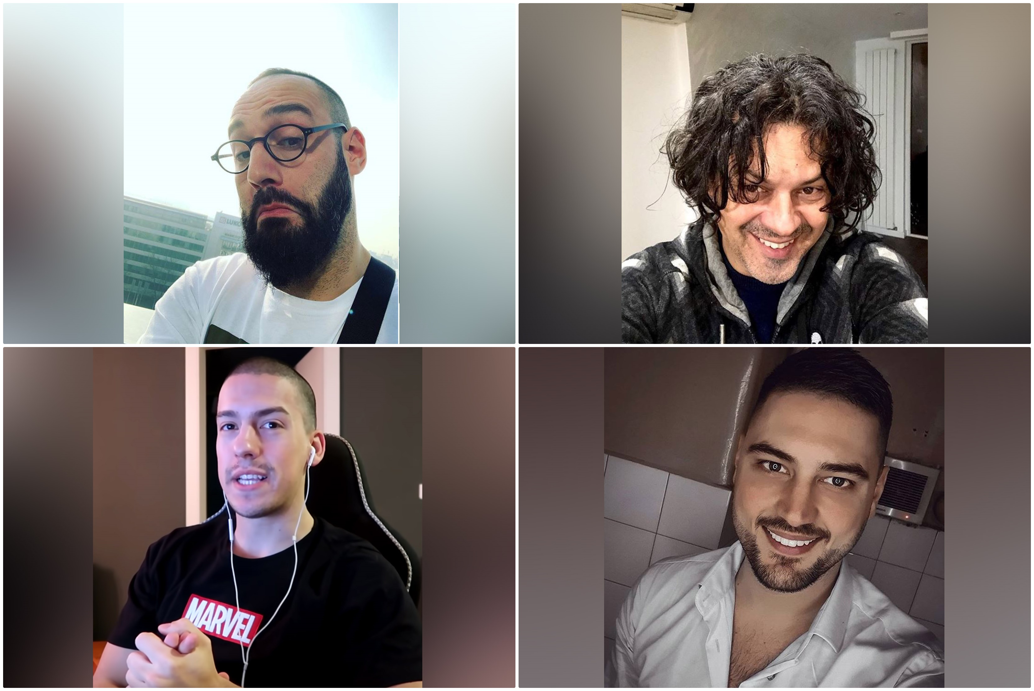 Marko Luis, Aleksandar Čović- Regina, Baka Brase, Ljuba Perućica