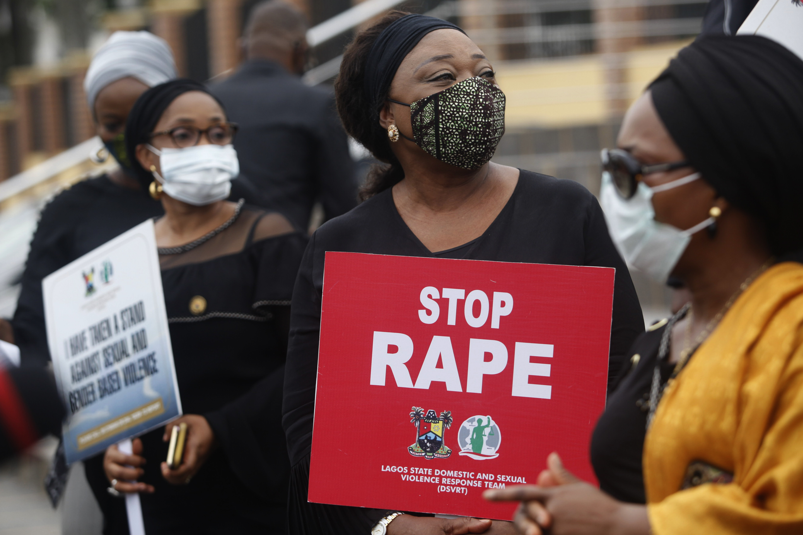 Nigerija protest, Walk against rape rally, in Lagos