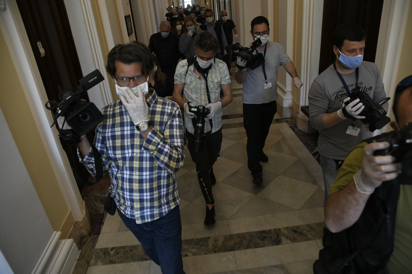 28.04.2020. Beograd, Skupstina Srbije, zasedanje skupstine, korona, koronavirus, prvo zasedanje u toku korone, Foto: Nemanja Jovanović/Nova.rs