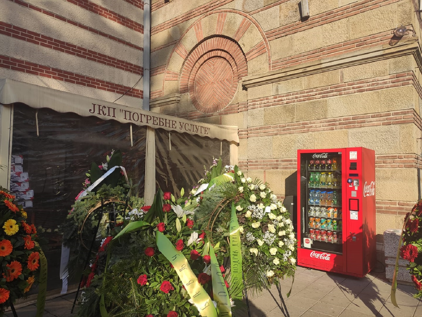 Koka kola na Novom groblju; foto: Bojana Milovanović