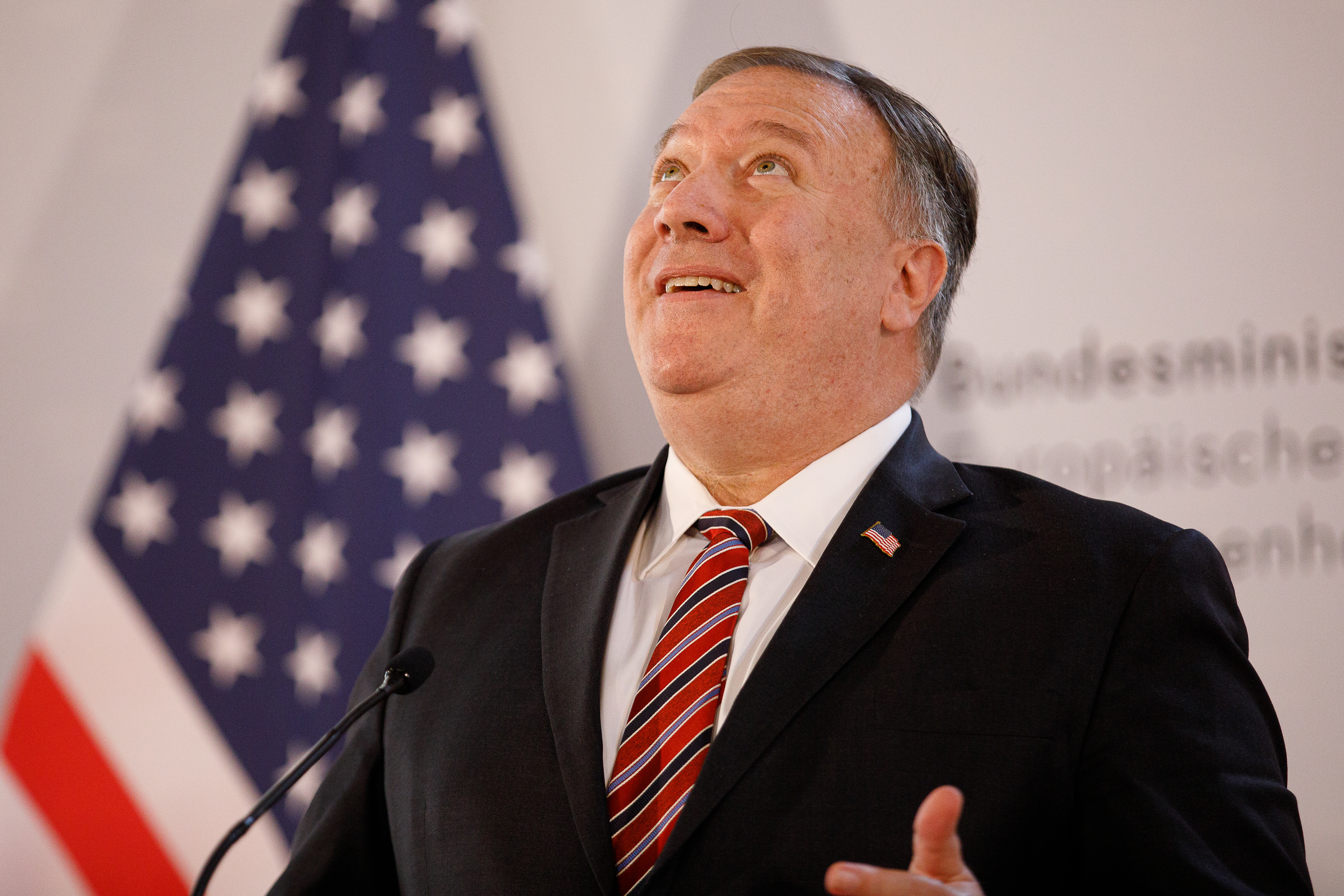 Majk Pompeo US Secretary of State Michael Pompeo visits Austria