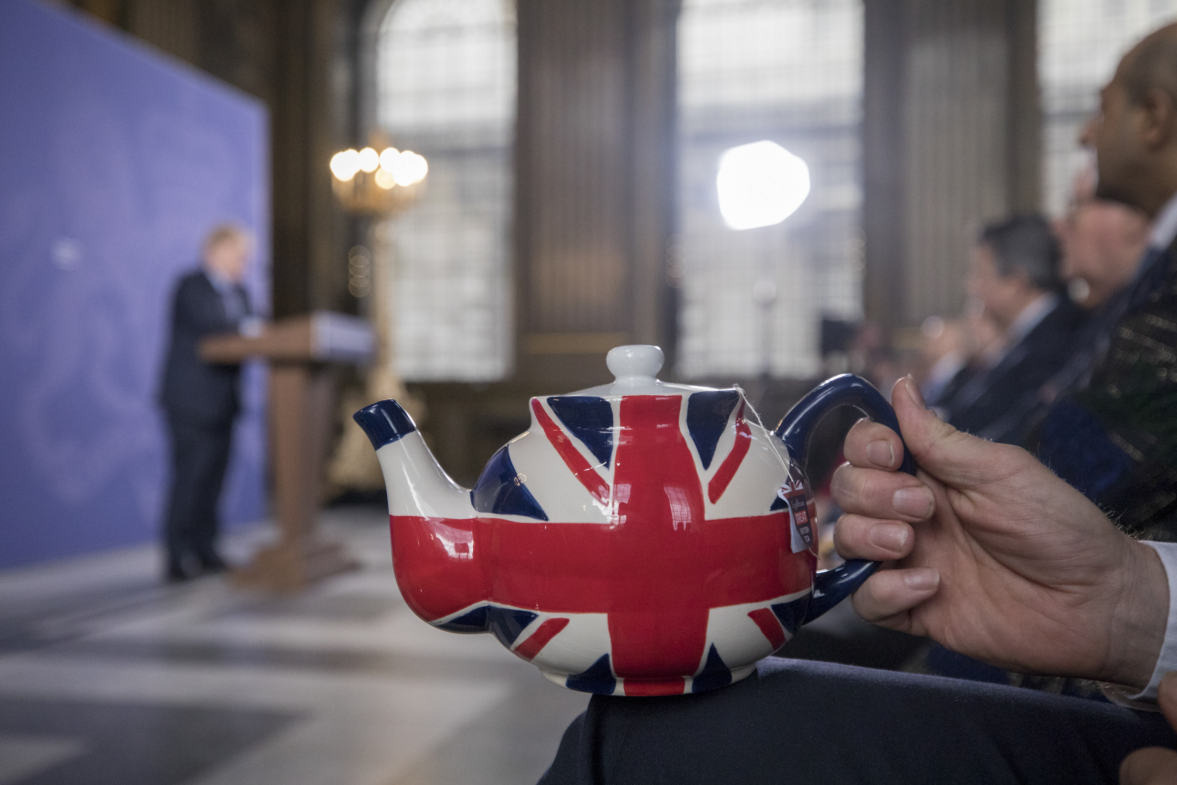 British PM Johnson delivers post-Brexit speech