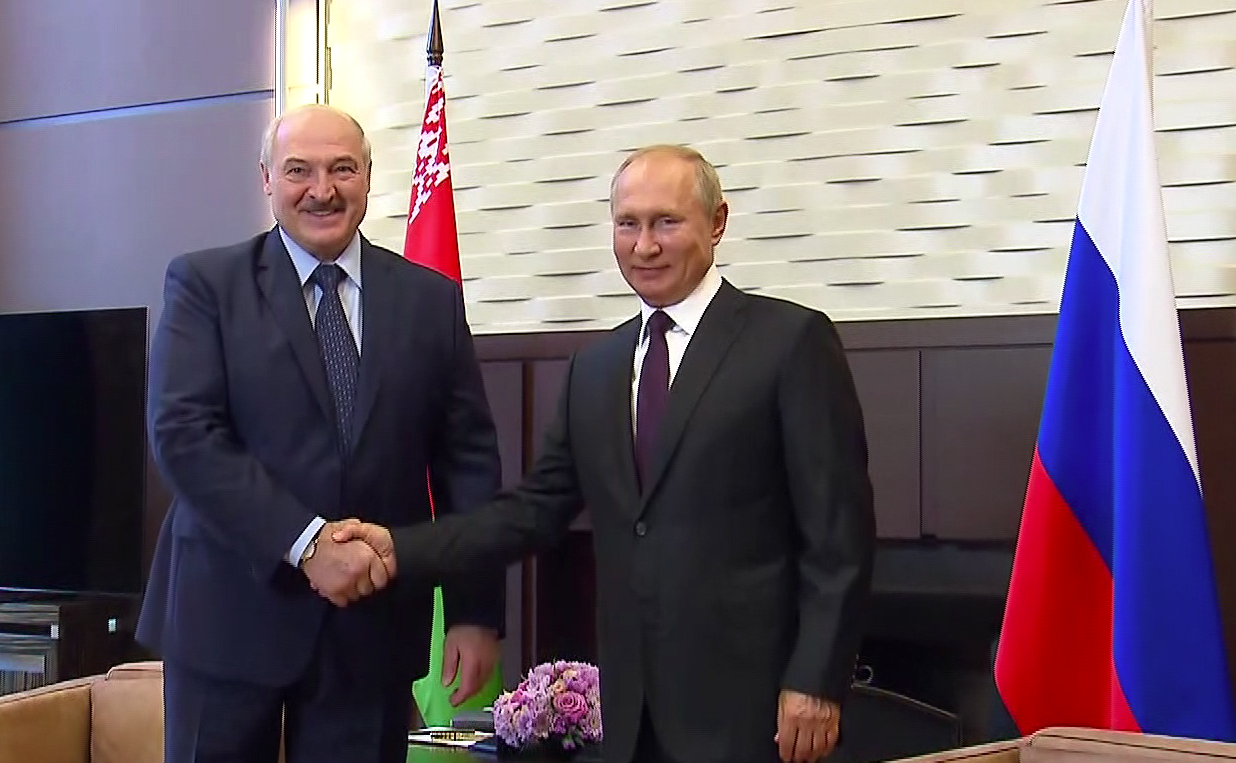 Belarus President Alexander Lukashenko visits Sochi