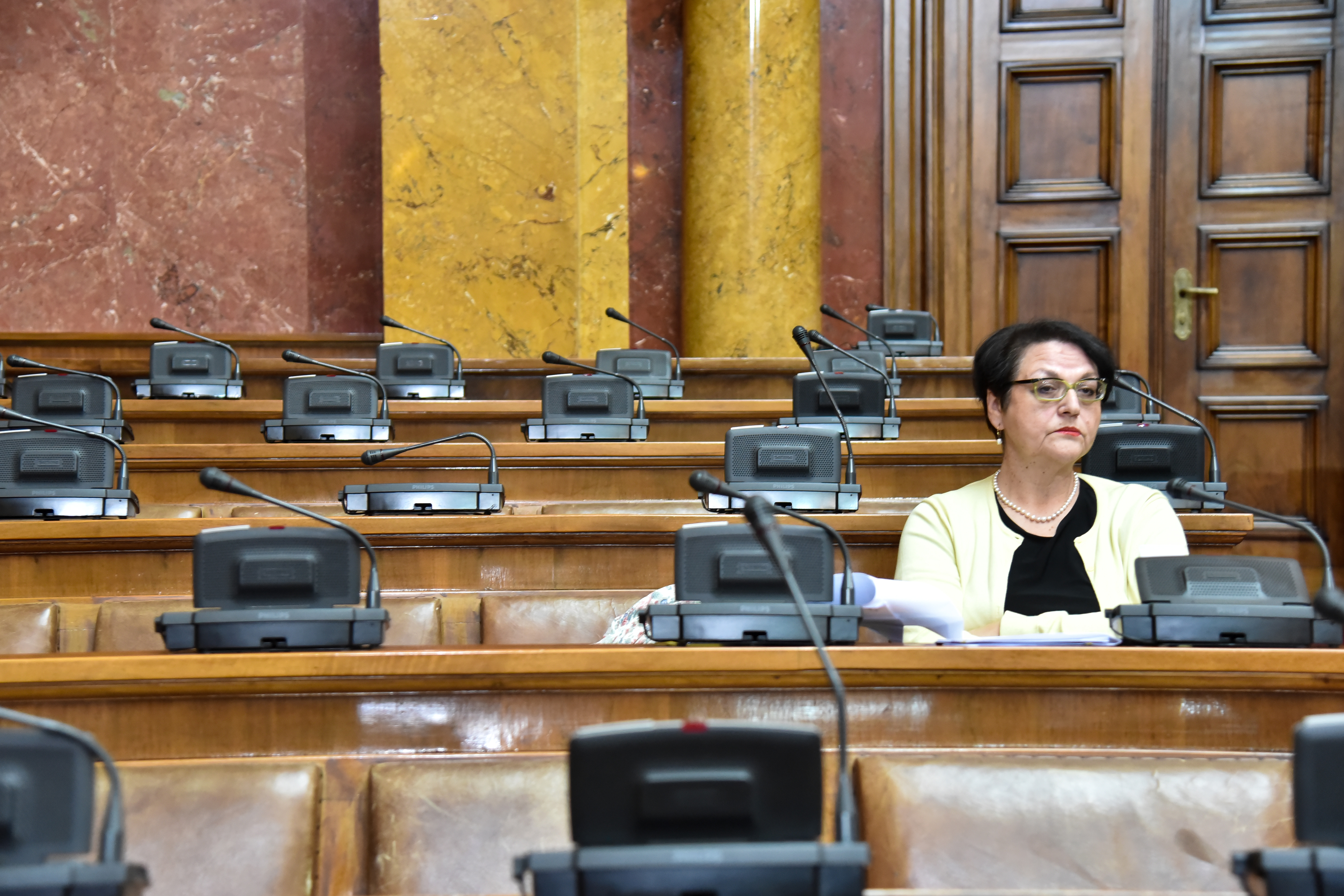 Beograd 06.02.2020

Skupstina srbije, poslanici, velika sala
Gordana Comic, DS, prekinula bojkot, iskljucena iz stranke

FOTO: Nemanja Jovanovic / Nova.rs