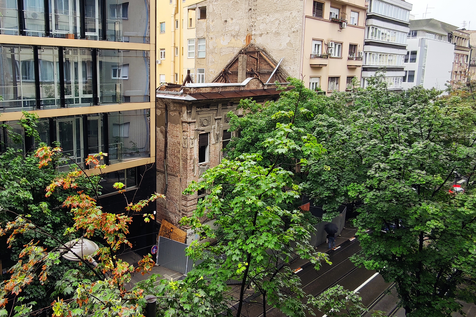 Resavska 25, rusenje kuce