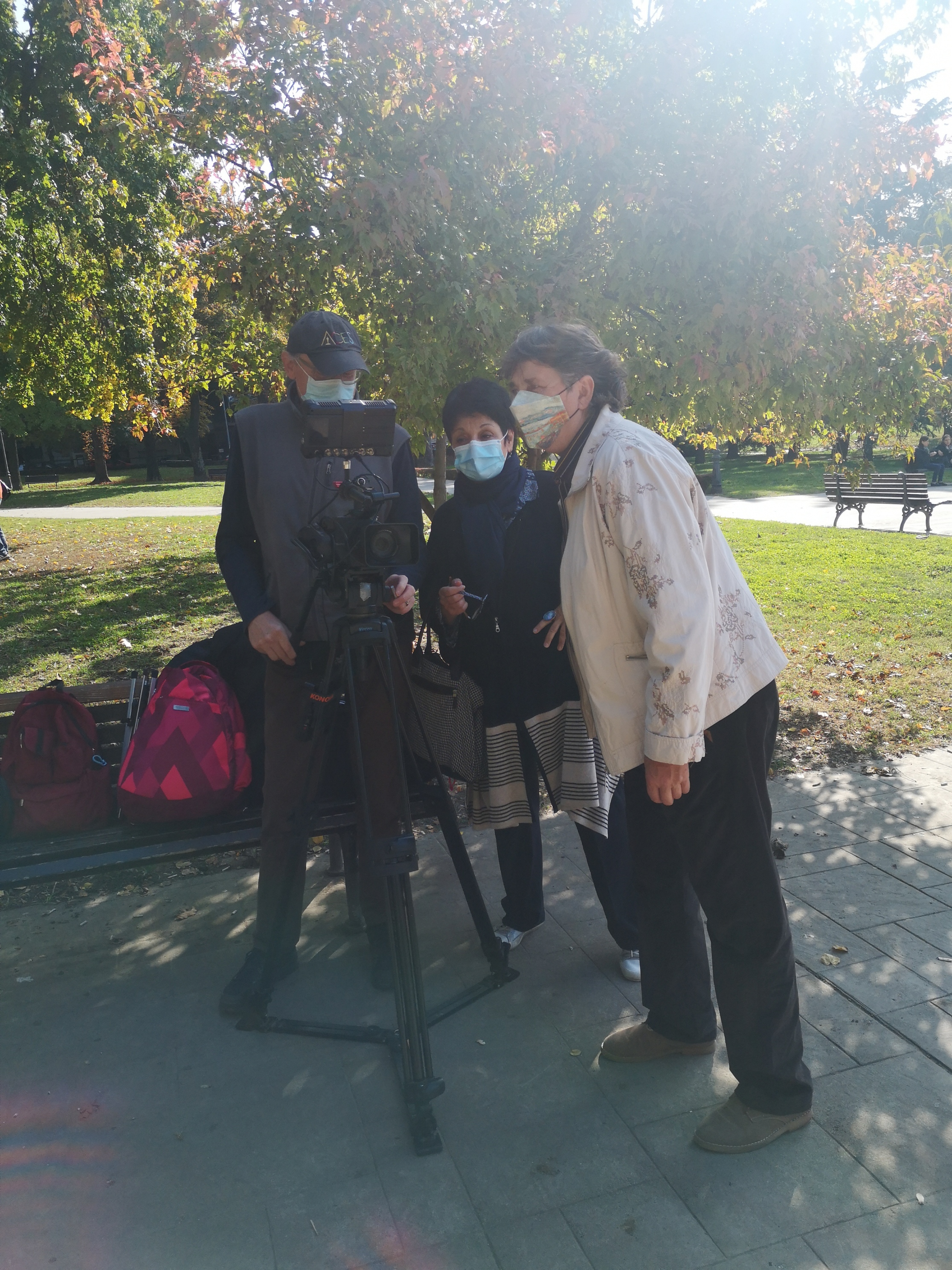 snimatelj Vladan Obradović,  Nataša Milojević, potpukovnica u penziji Svetlana Janković, prosledila Ana Kalaba