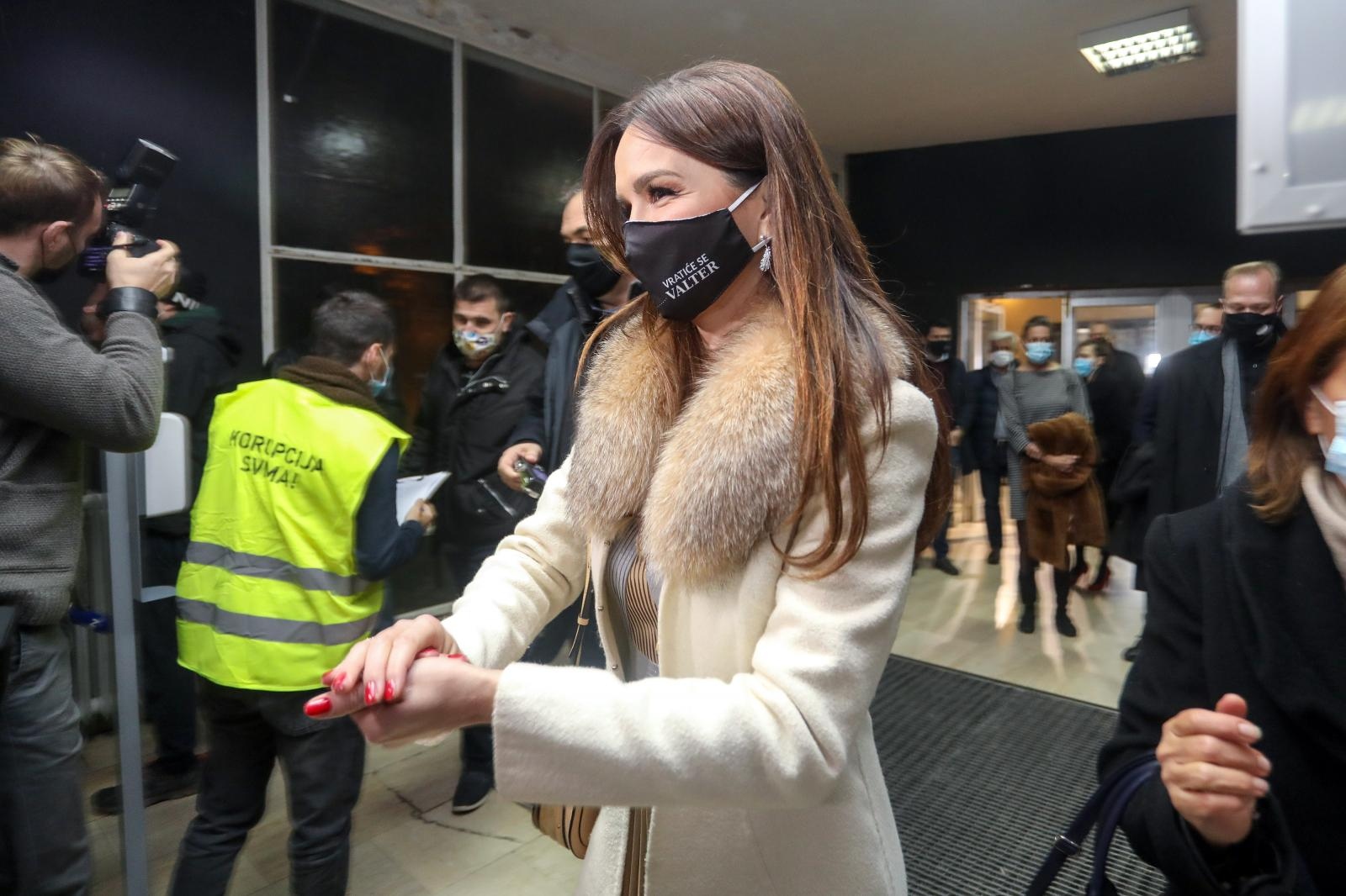 22.11.2020., Zagreb - Premijera dokumentarnog filma Kumek, redatelja Daria Juricana u kinu Studentskog centra. Severina Kojic. 
Photo: Marin Tironi/PIXSELL