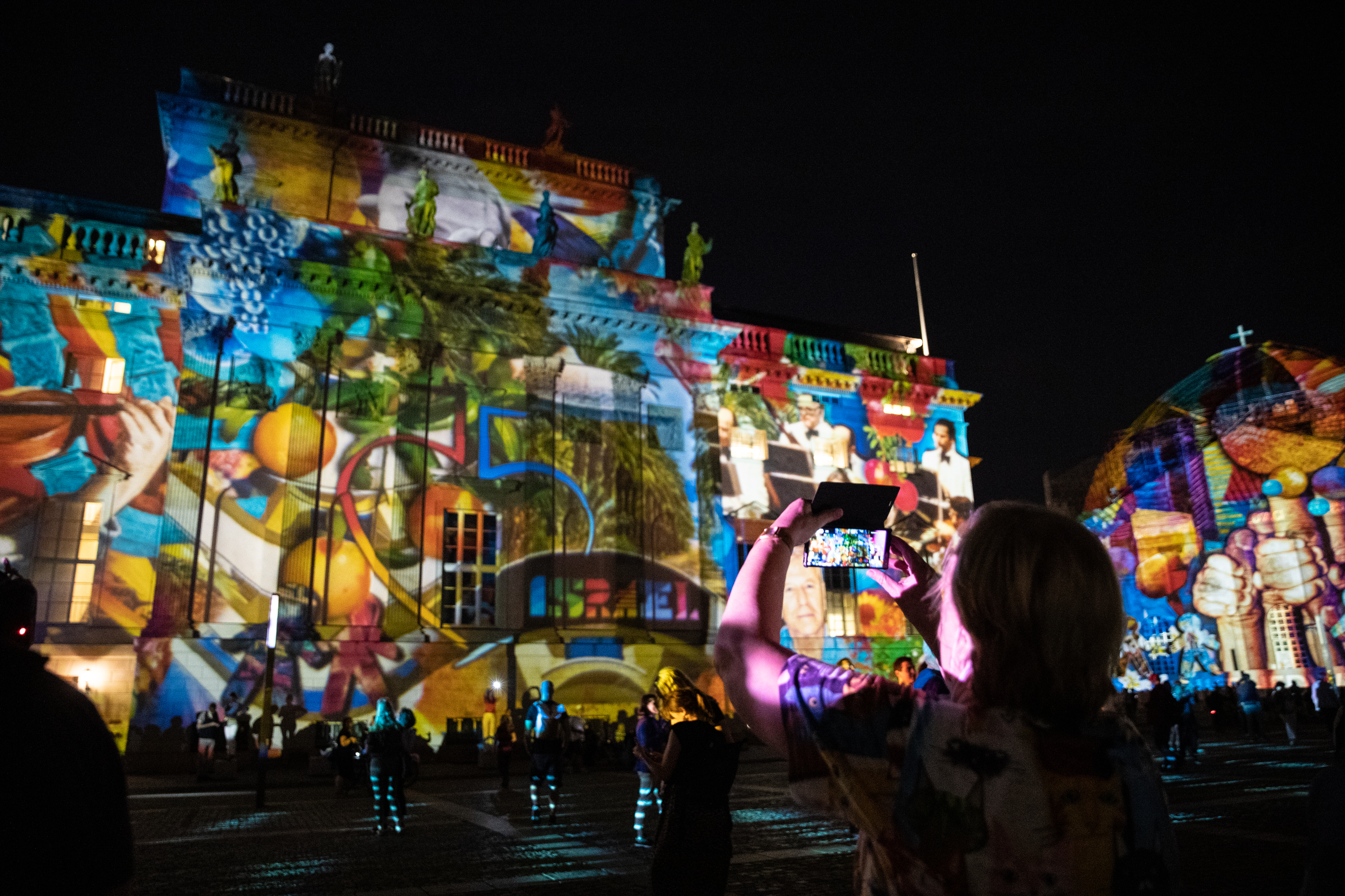 2020 Festival of Lights in Berlin  Bebelplatz