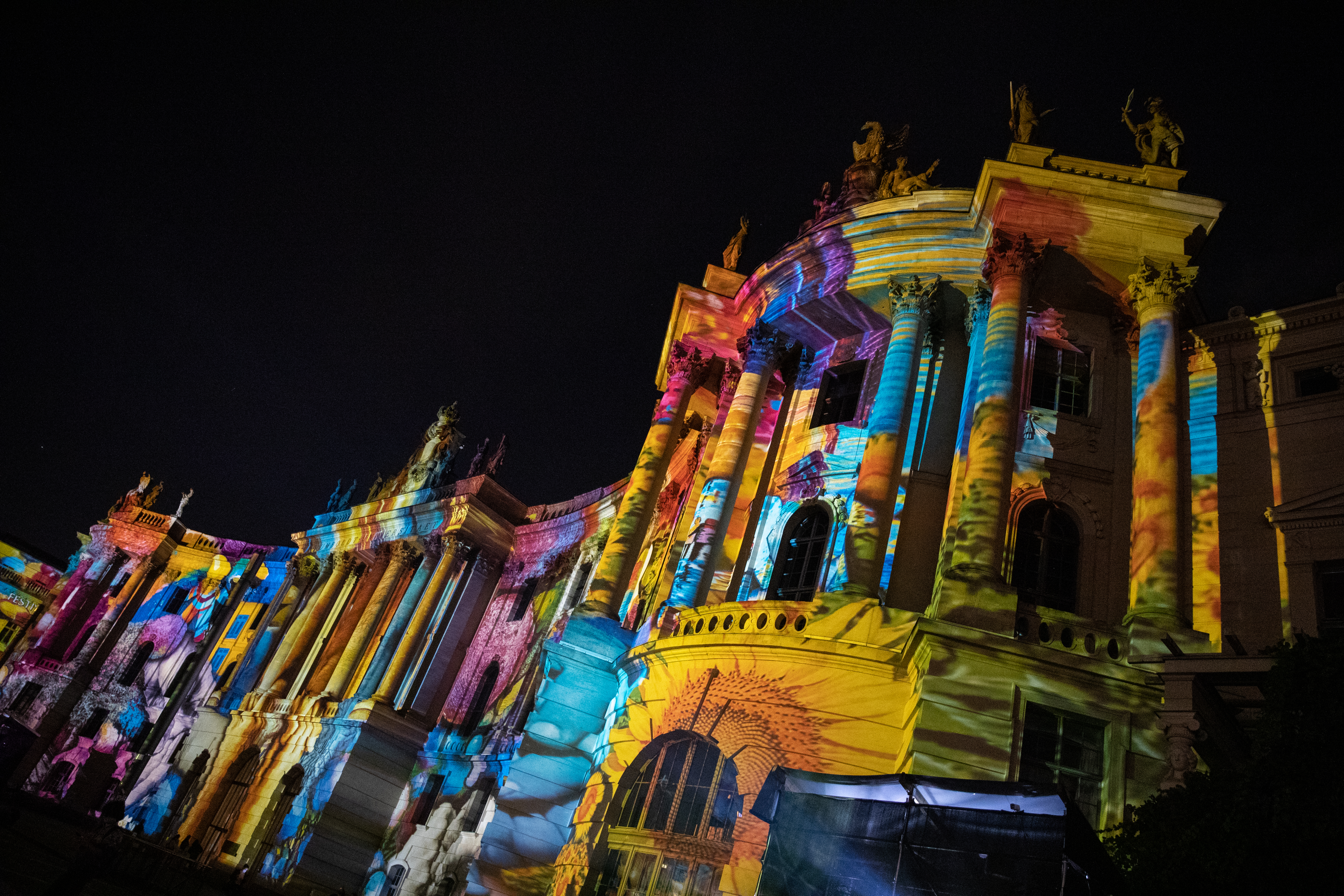 2020 Festival of Lights in Berlin  Bebelplatz