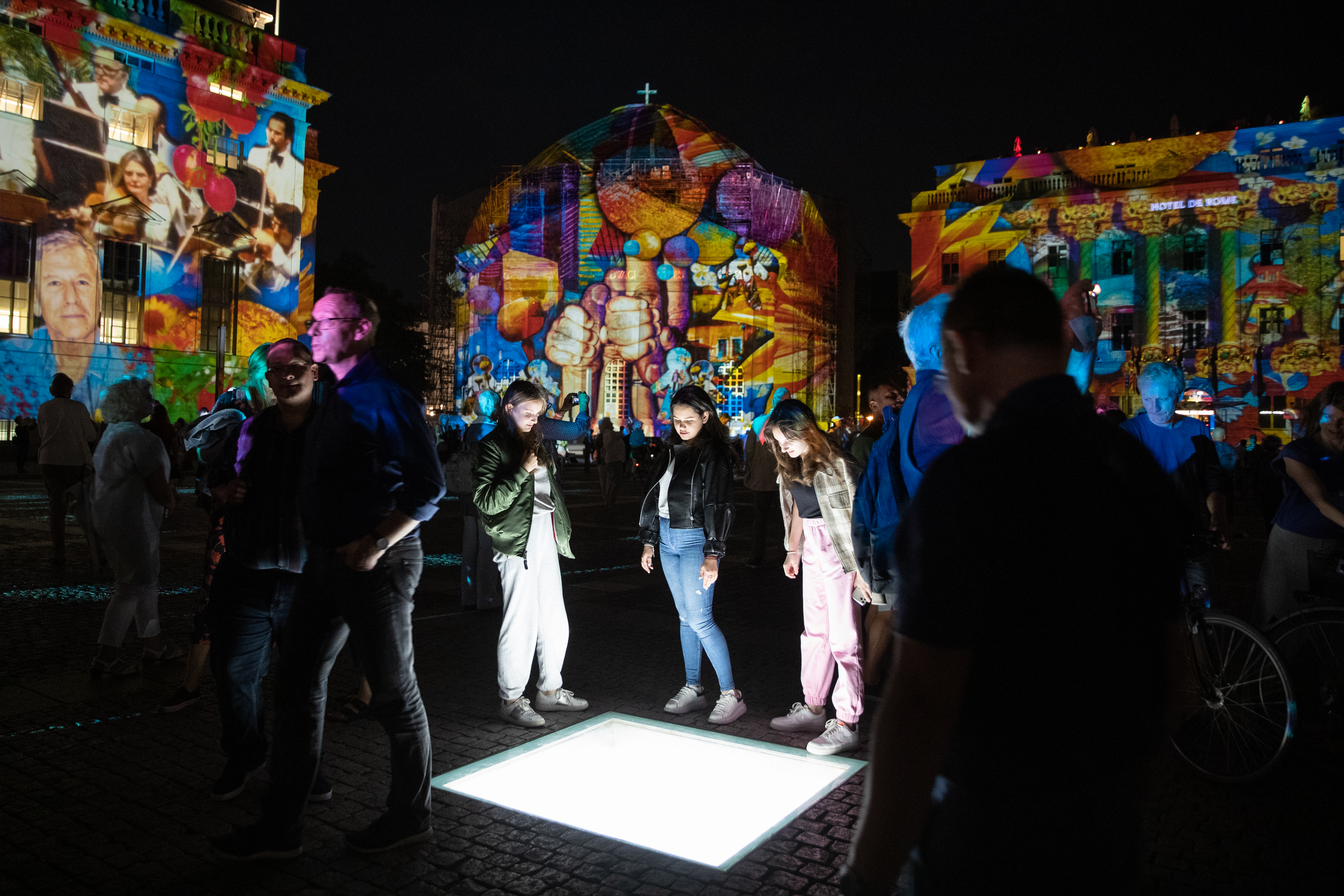 2020 Festival of Lights in Berlin  Bebelplatz