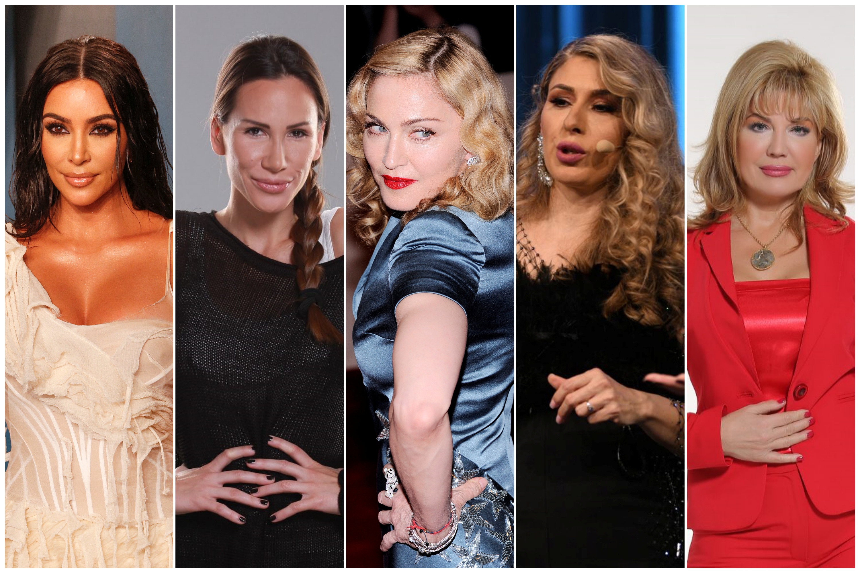Kim Kardašijan, Madona, Nikolija Jovanović, Suzana Mančić i Kristina Radenković