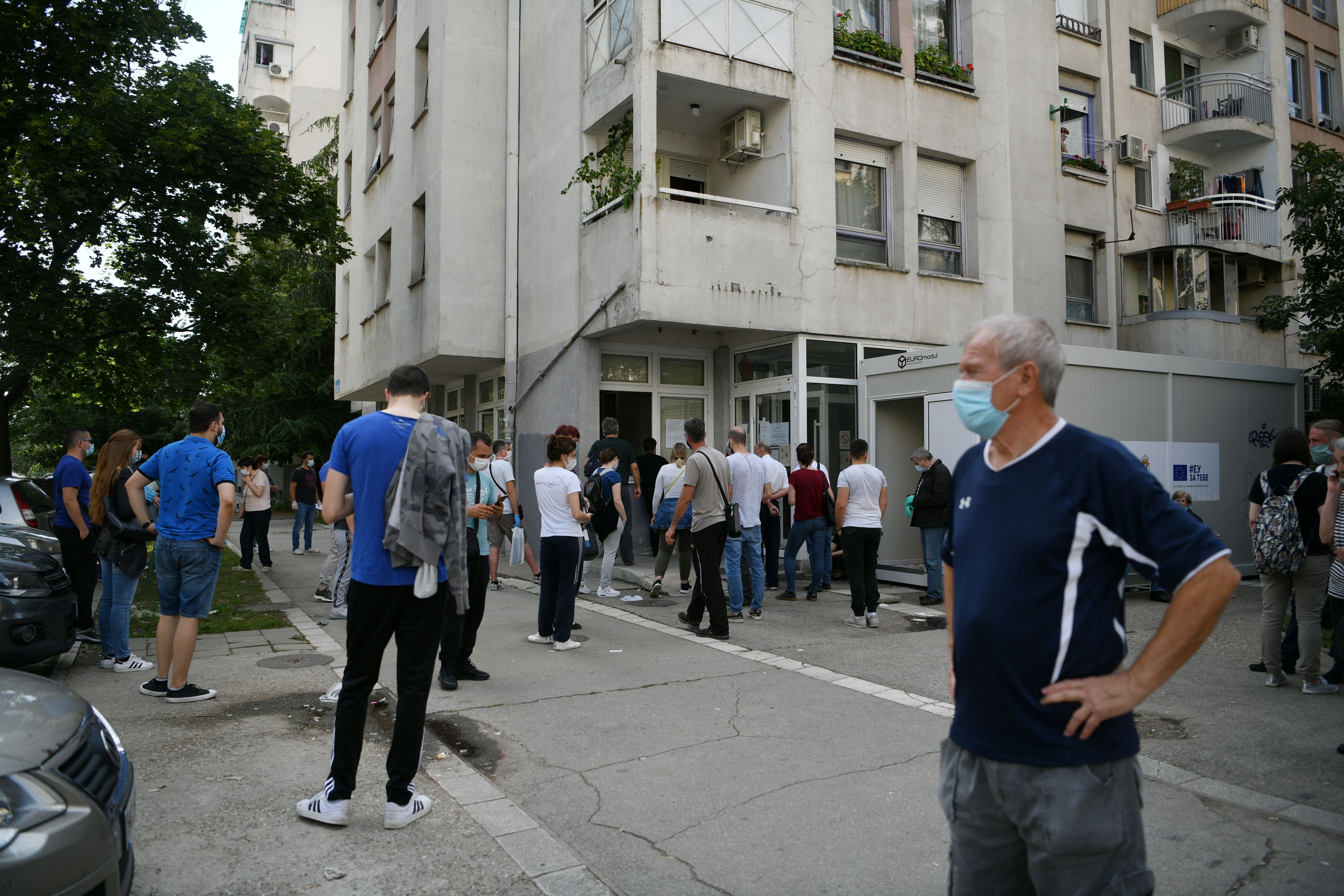 Beograd, 24.06.2020. Čukarička Padina, Covid ambulanta Foto: Filip Krainčanić/Nova.rs