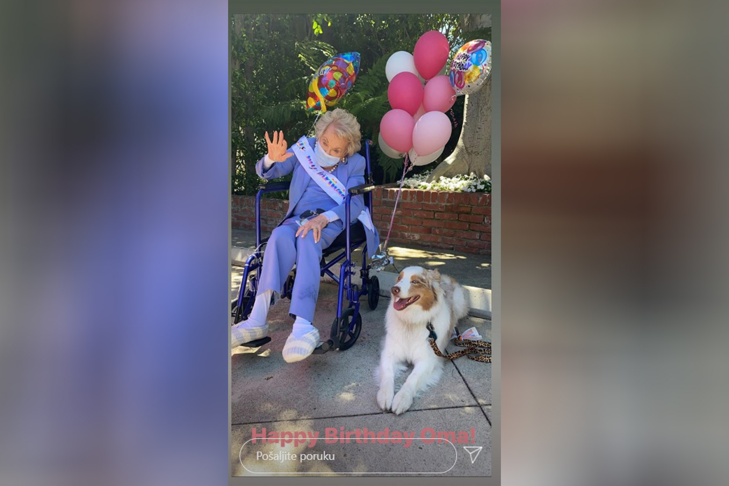 En Bajdens Foto: Instagram/catherinezetajones