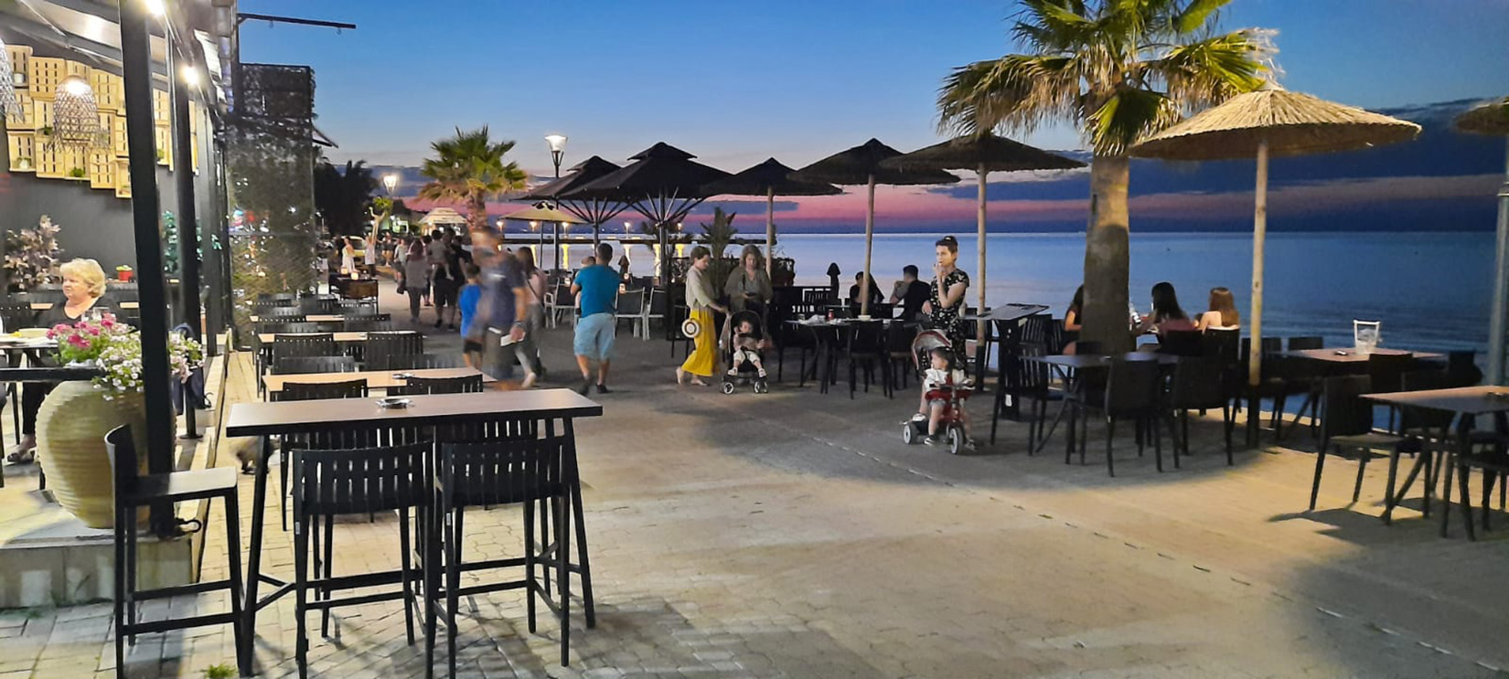 Pefkohori, Grčka, jun 2020, 06.2020. Letovanje, more, odmor, koronavirus, turizam, turisti Foto: Privatna arhiva Sanje Kovačević