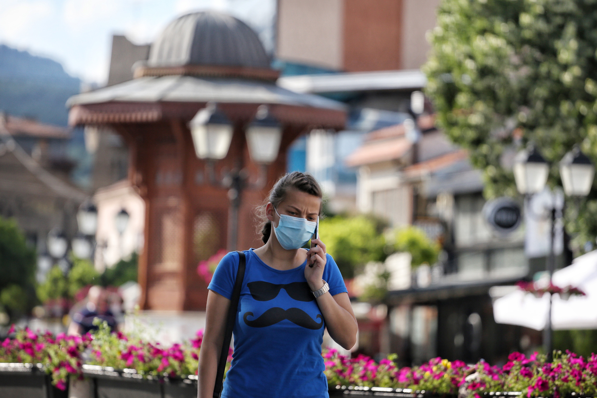Novi Pazar 25. jun 2020. Vanredno stanje uvedeno u Novom Pazaru nakon skoka obolelih od koronavirusa Foto:Irfan Ličina