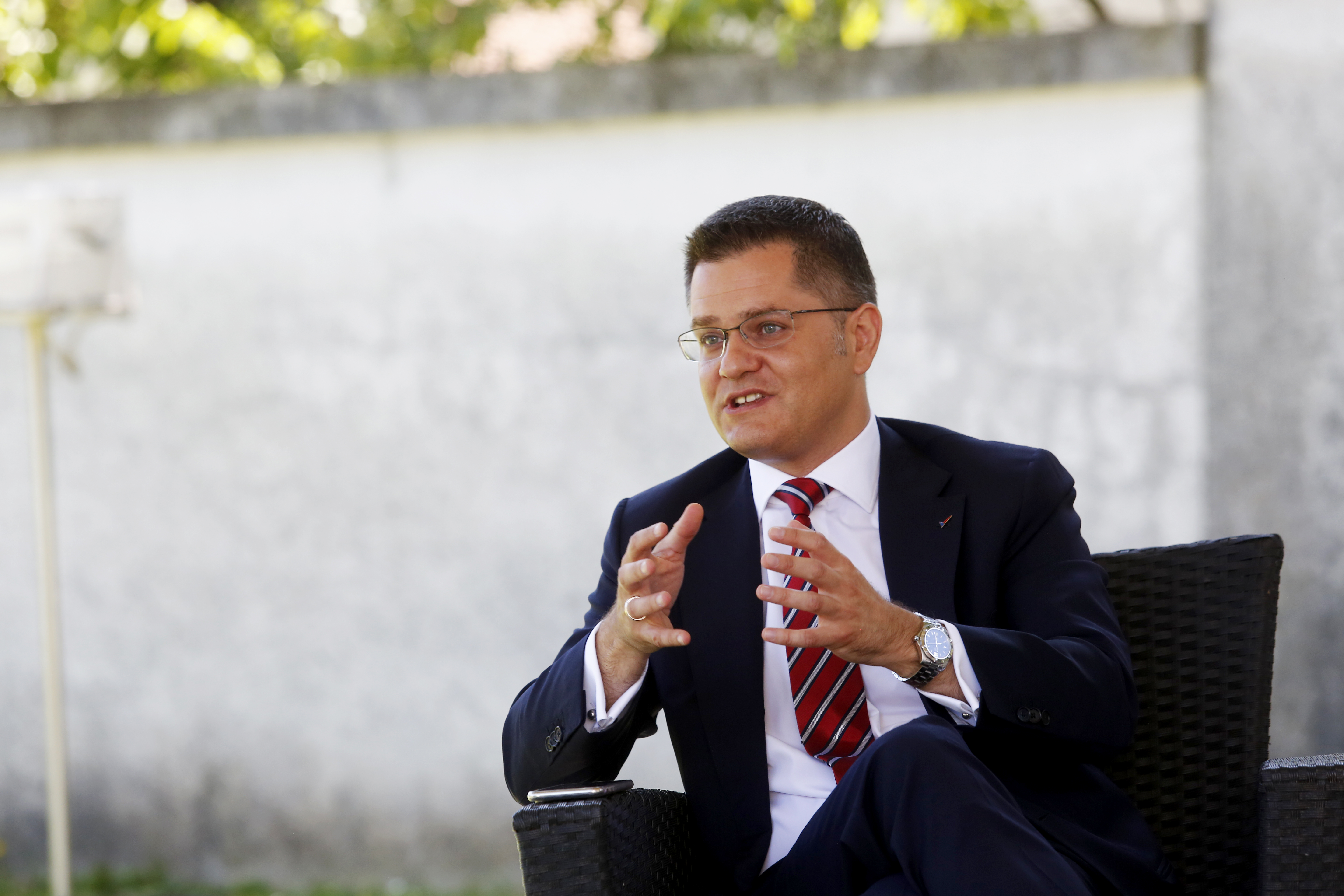 BEOGRAD 20.07.2018. Vuk Jeremić, intervju Foto: Vesna Lalić