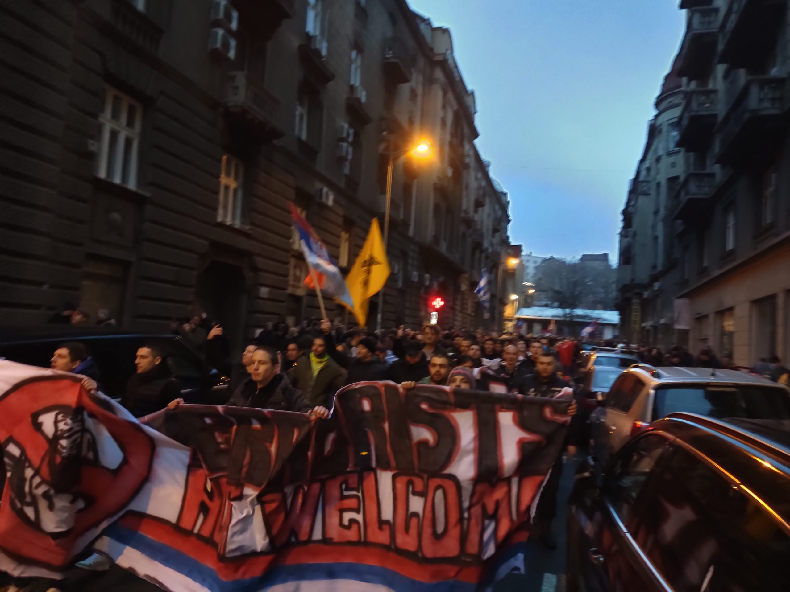Narodna straža, Narodna patrola, antimigrantski protest, protest protiv migranata Foto: Nova.rs