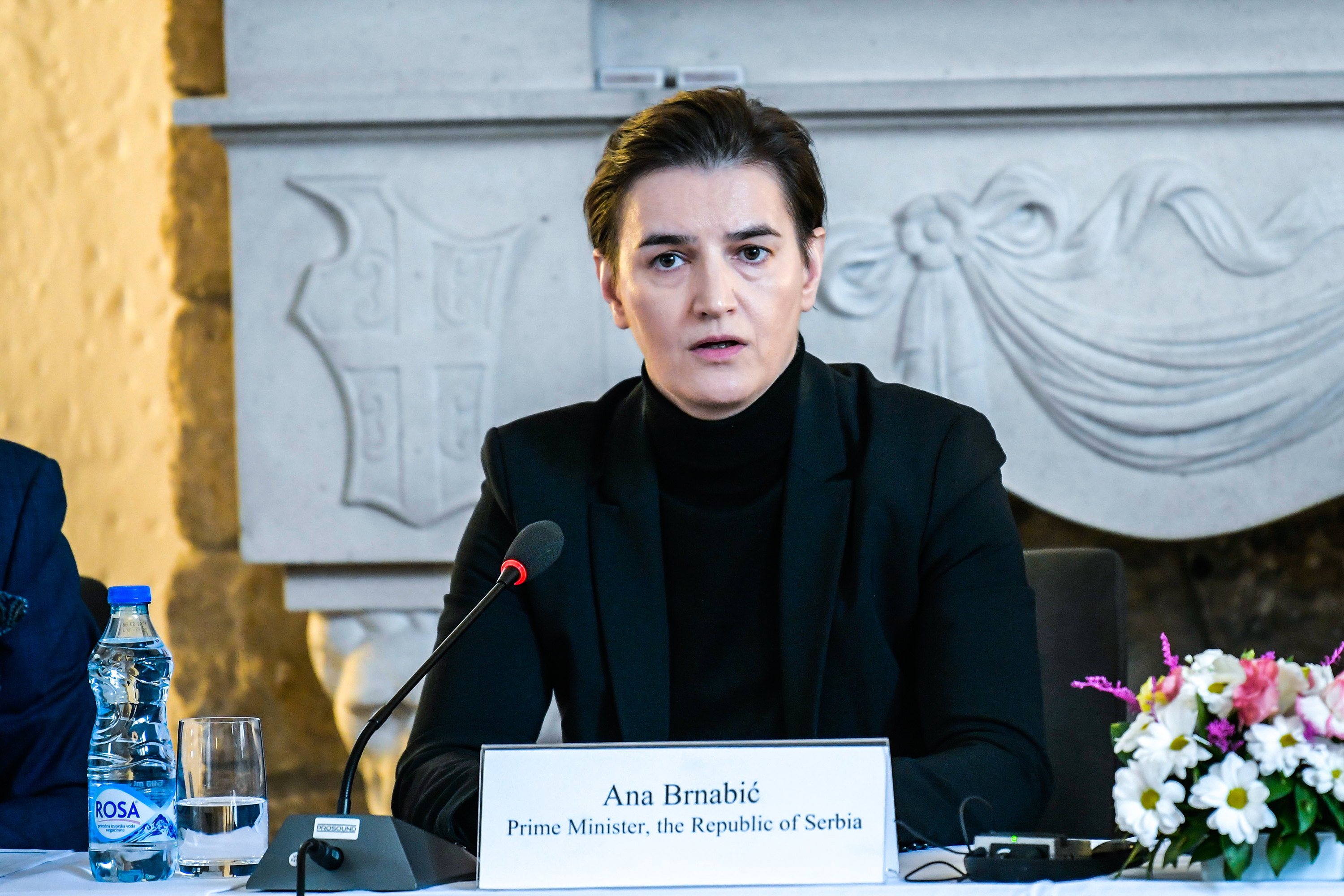 Beograd 09.03.2020  Ana Brnabić, Norveška ambasada, Panel o slobodi medija, Foto:Goran Srdanov/Nova.rs