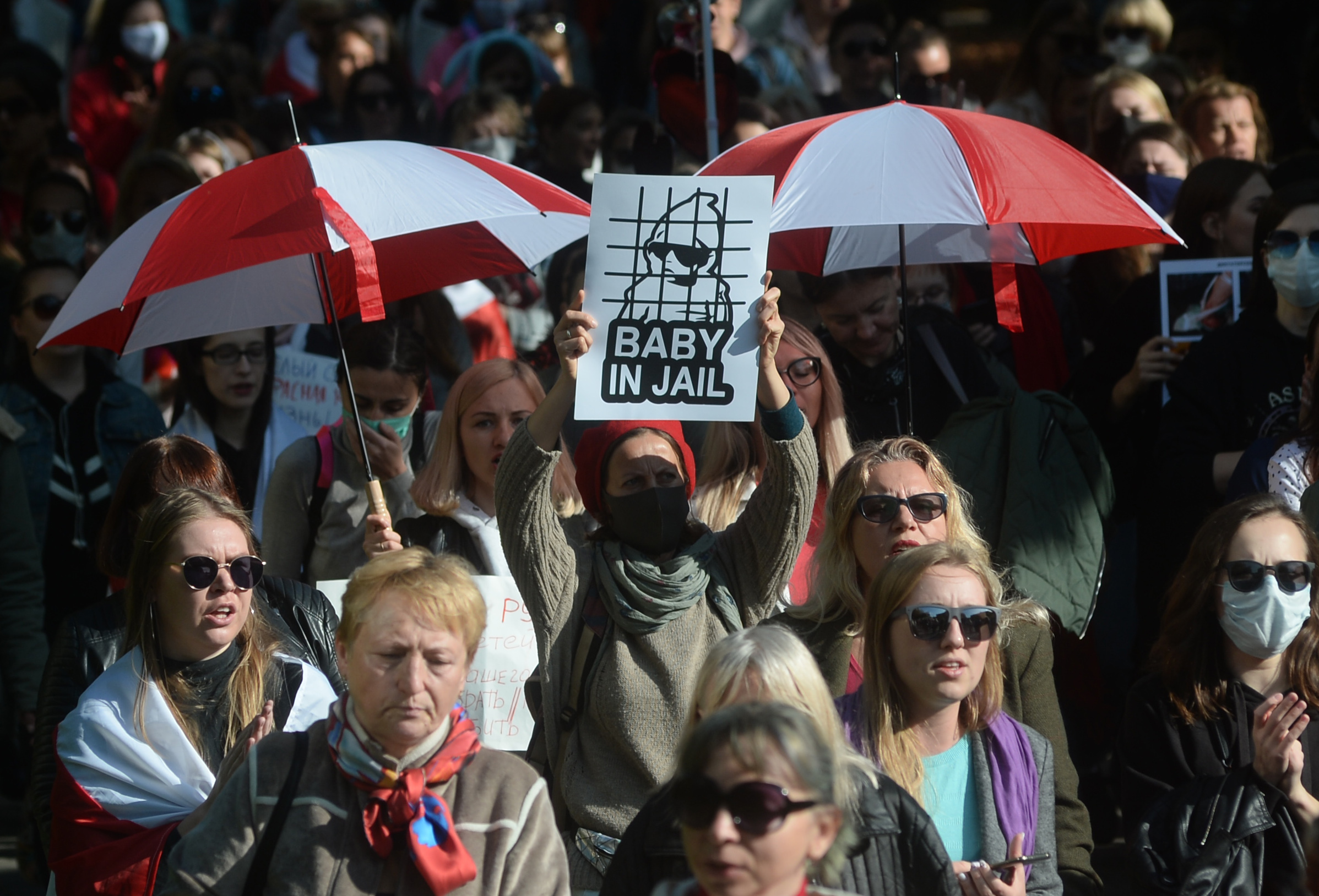 Opposition protests continue in Minsk