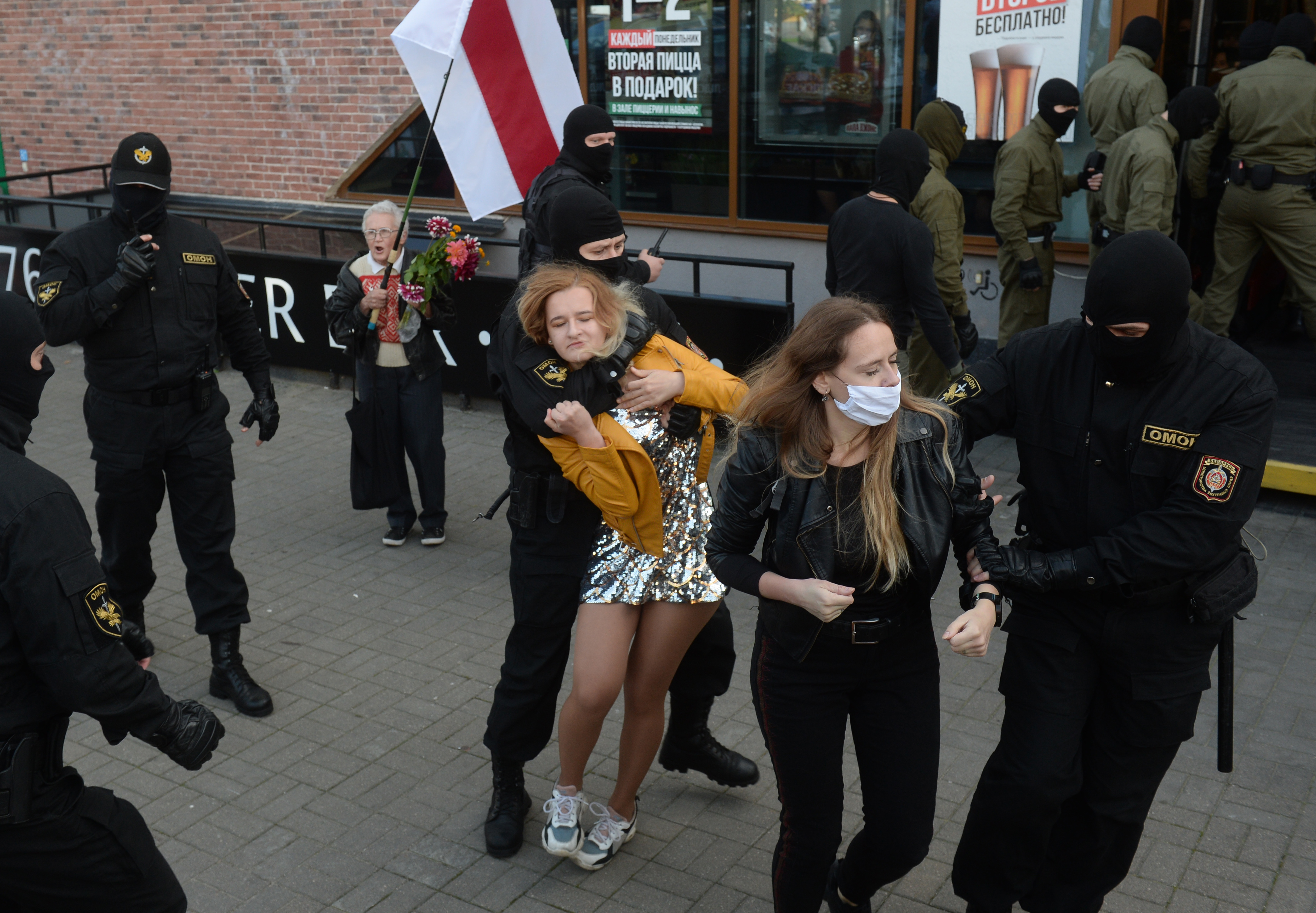 Opposition protests continue in Minsk