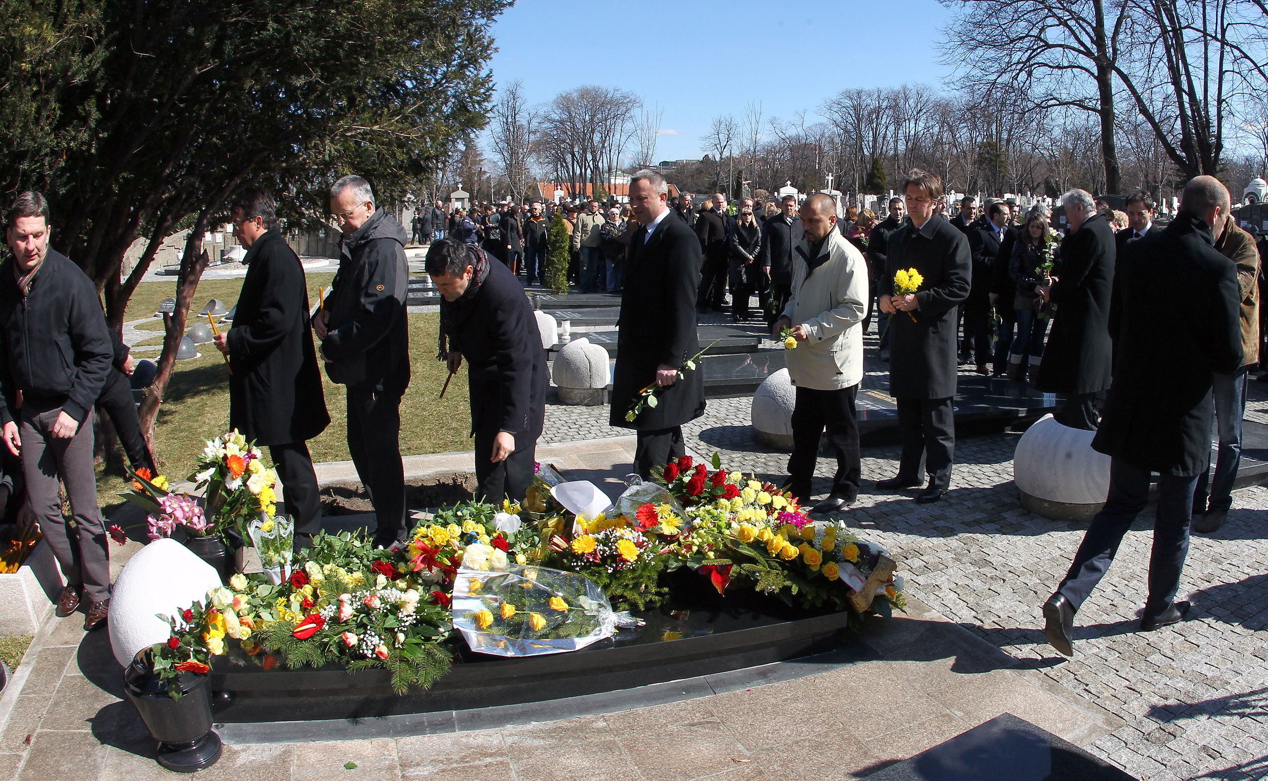 Serbian Prime Minister Zoran Djindjic memorial service