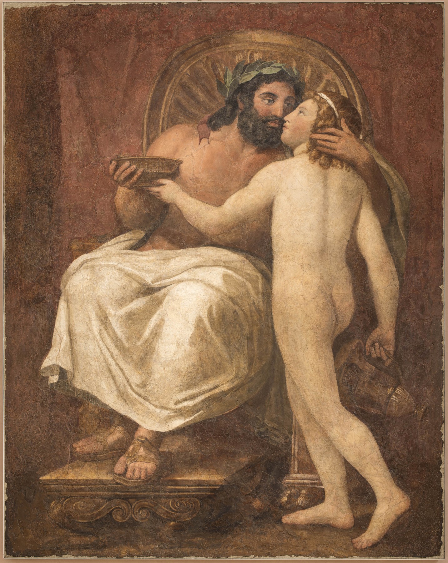 Jupiter Kissing Ganymede, 1759-1760. Found in the Collection of Palazzo Barberini, Rome.,Image: 471289057, License: Rights-managed, Restrictions: , Model Release: no, Credit line: - / Heritage Images / Profimedia
