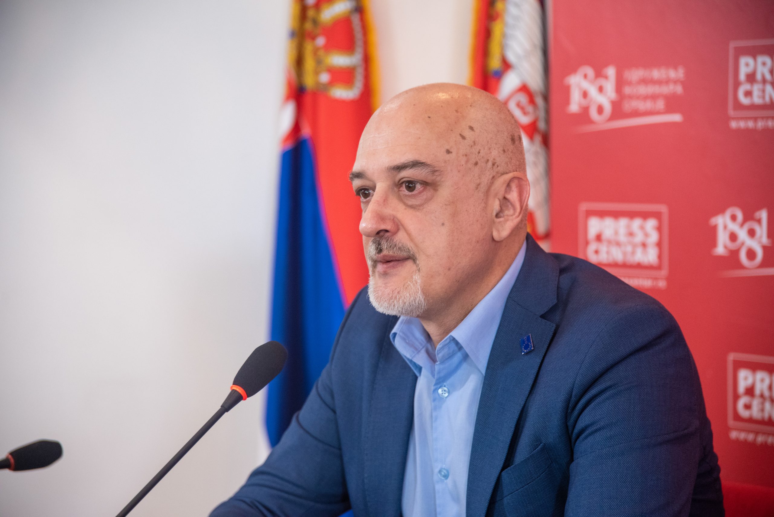 Beograd 19. jun 2020. Konferencija za novinare Rade Panic Foto:Dragan Mujan/Nova.rs